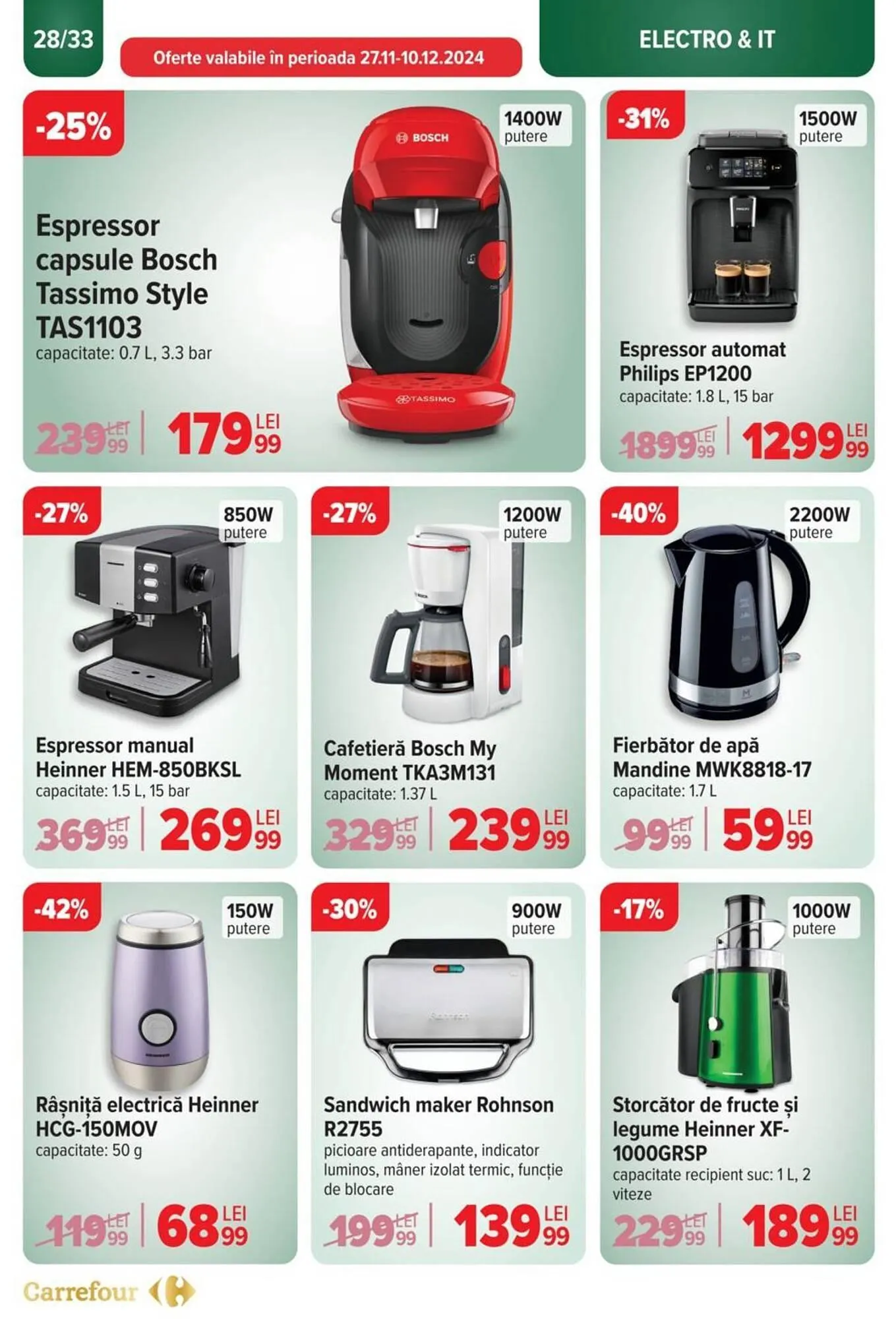 Catalog Catalog Carrefour de la 27 noiembrie până la 3 decembrie 2024 - Revista Pagina 6