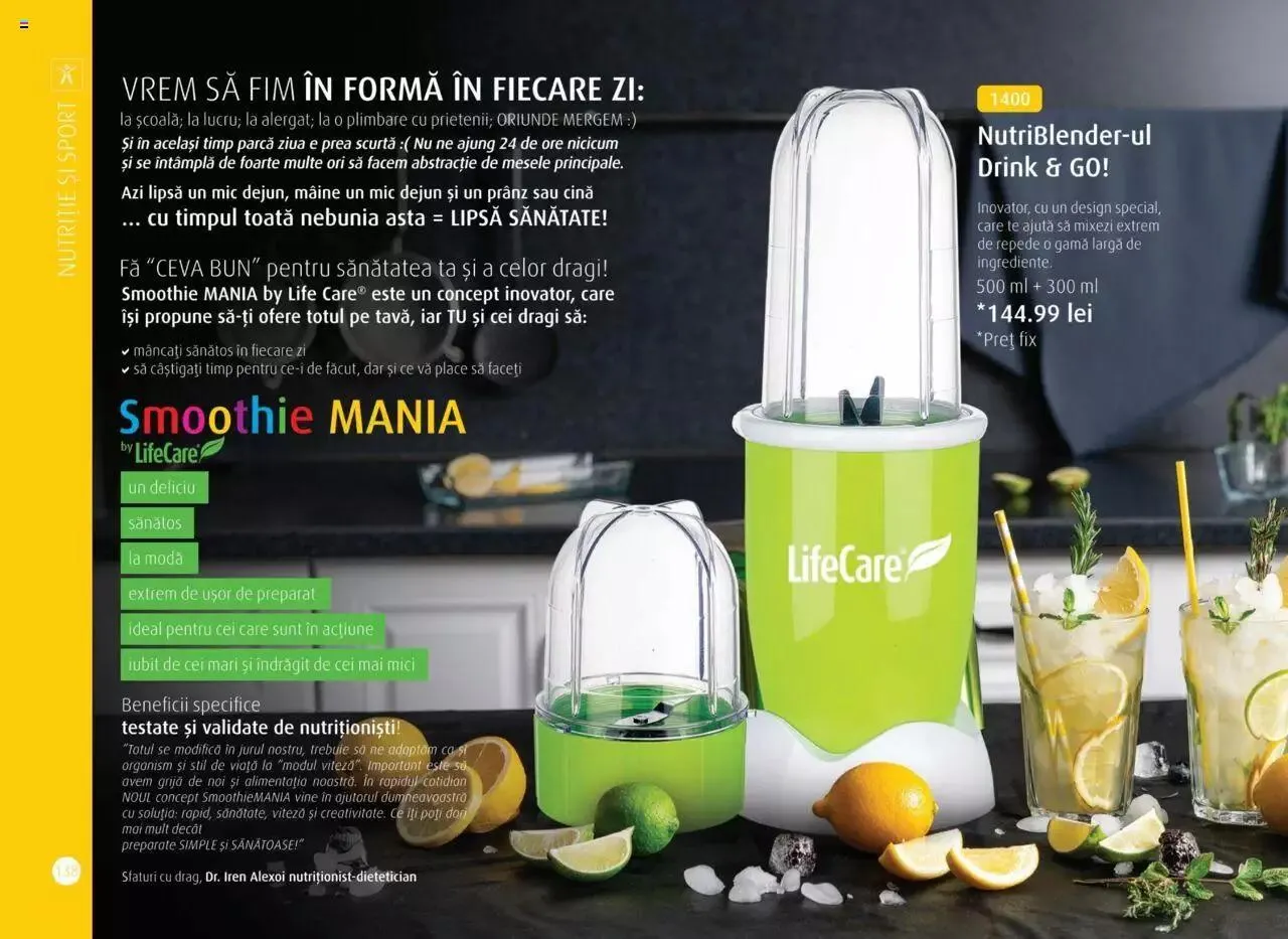 Catalog Life Care - Catalog Life Care toamna 2023 - iarna 2024 de la 1 septembrie până la 31 ianuarie 2024 - Revista Pagina 140