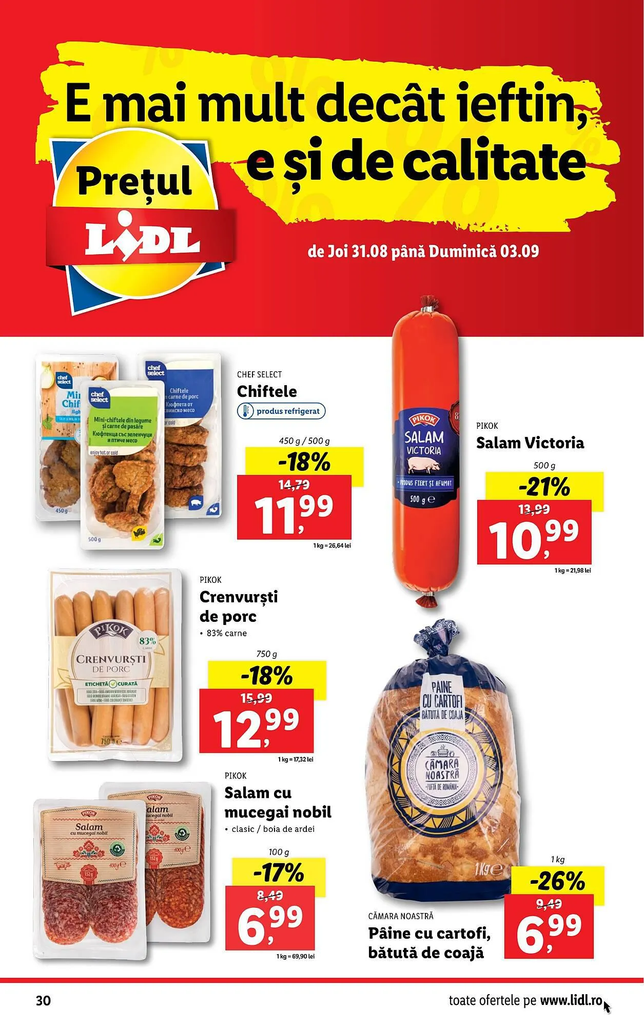 Catalog Lidl catalog de la 28 august până la 3 septembrie 2023 - Revista Pagina 30