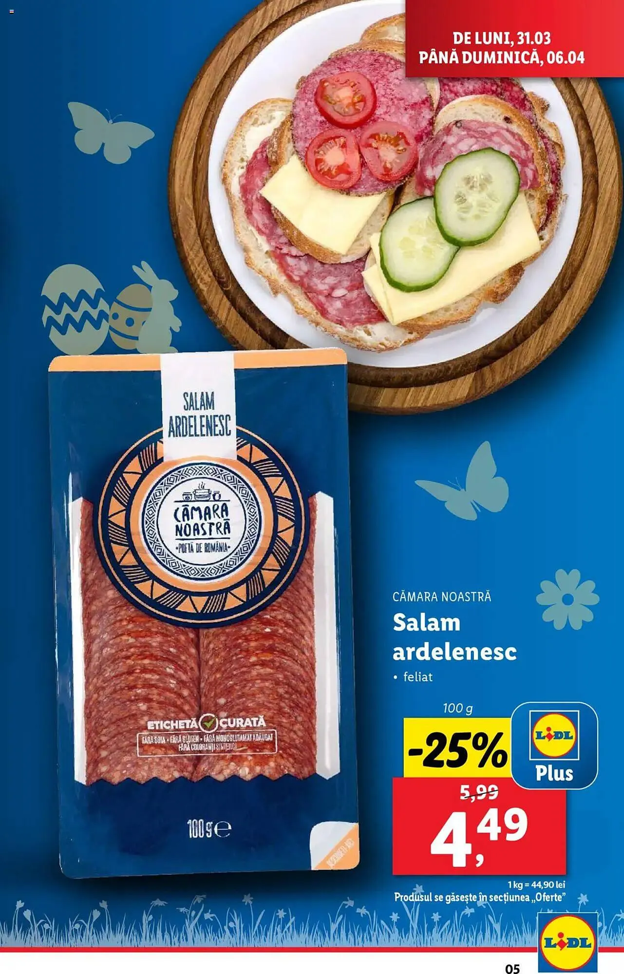 Catalog Catalog Lidl de la 31 martie până la 6 aprilie 2025 - Revista Pagina 5