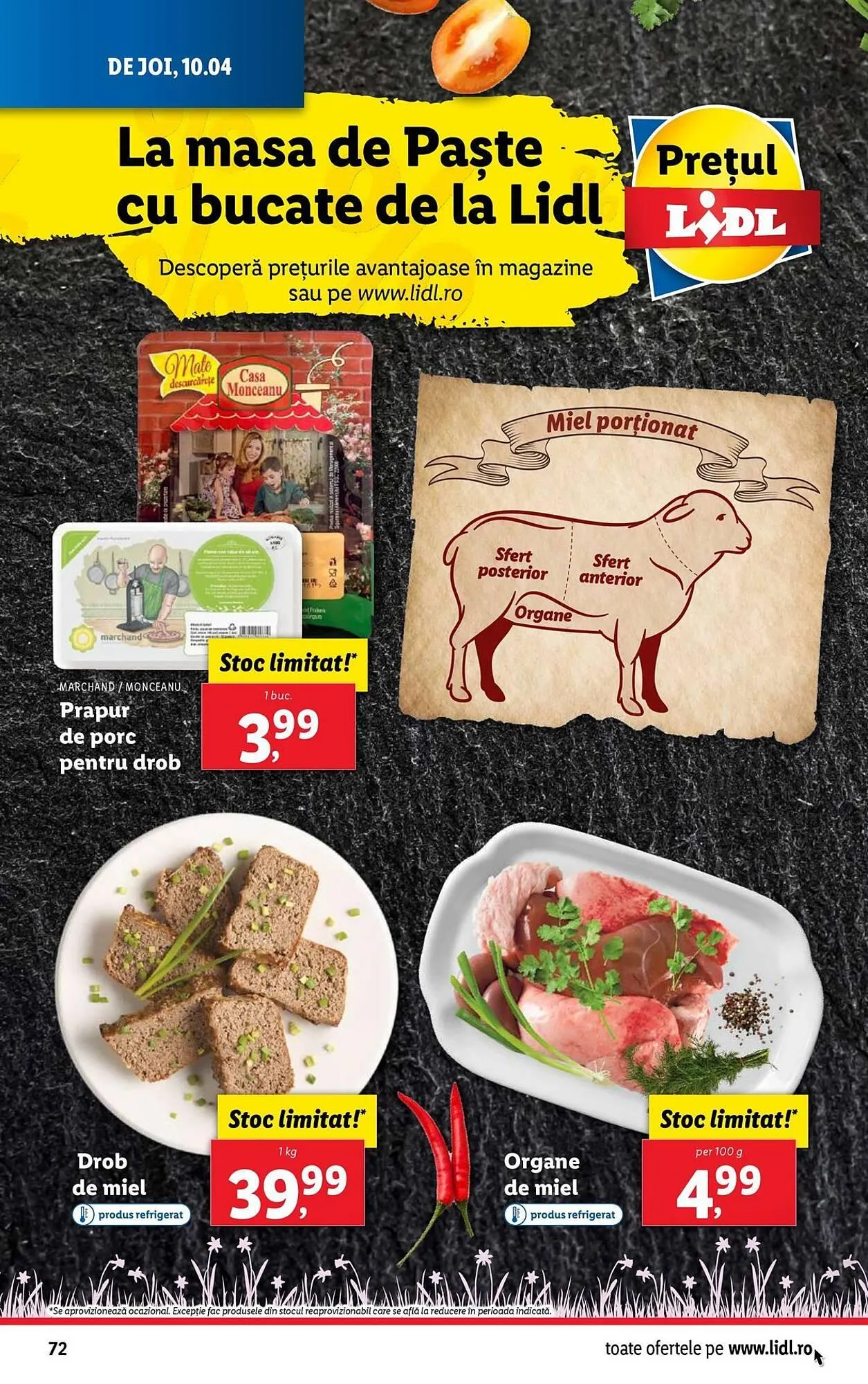 Catalog Catalog Lidl de la 7 aprilie până la 13 aprilie 2025 - Revista Pagina 72