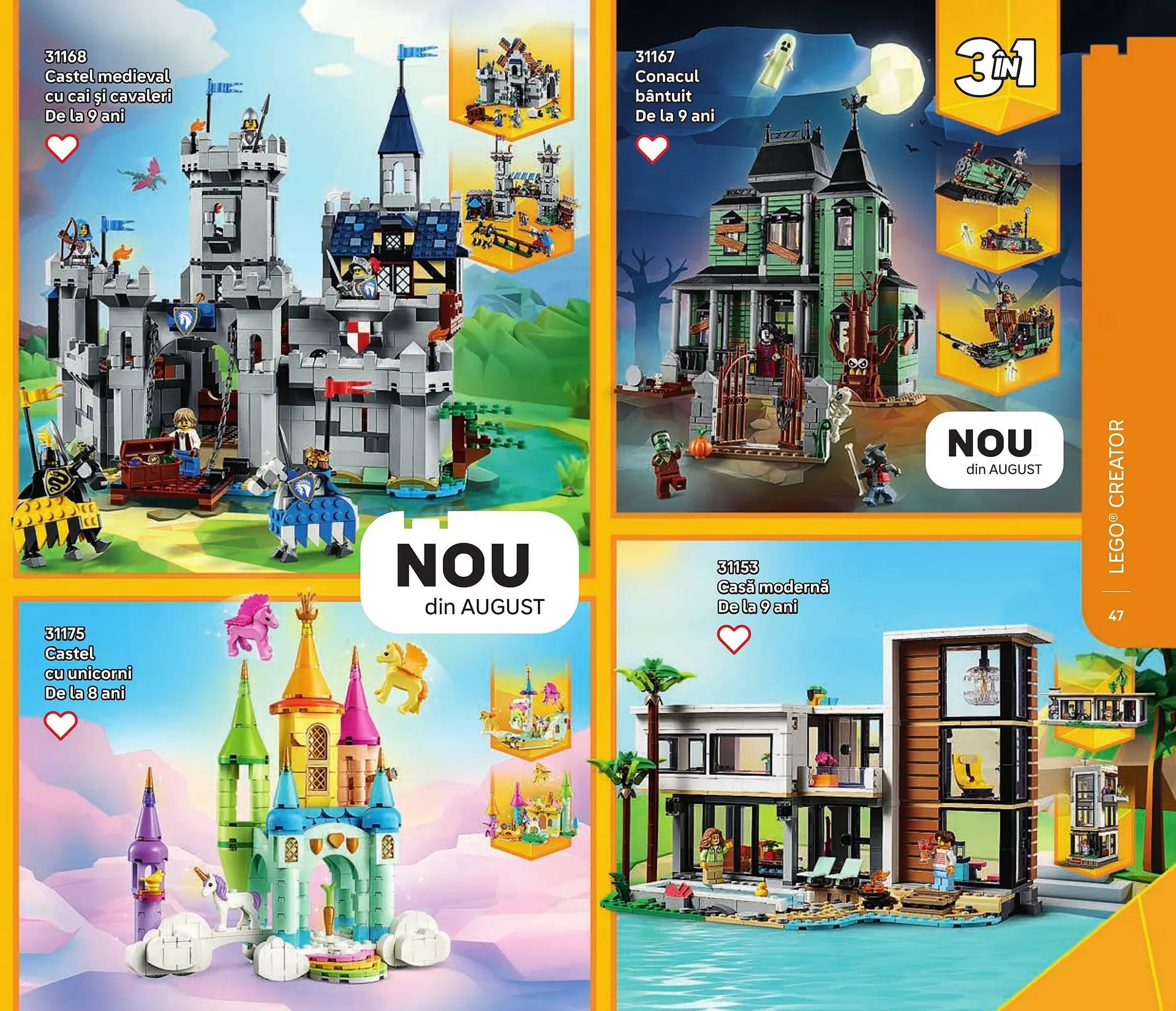 Catalog Сatalog Lego de la 1 iulie până la 31 decembrie 2025 - Revista Pagina 47