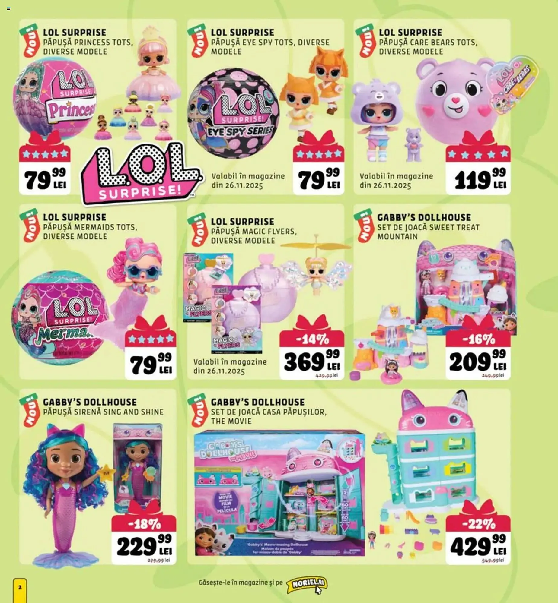 Catalog Magazine Noriel de la 16 noiembrie până la 23 decembrie 2025 - Revista Pagina 2