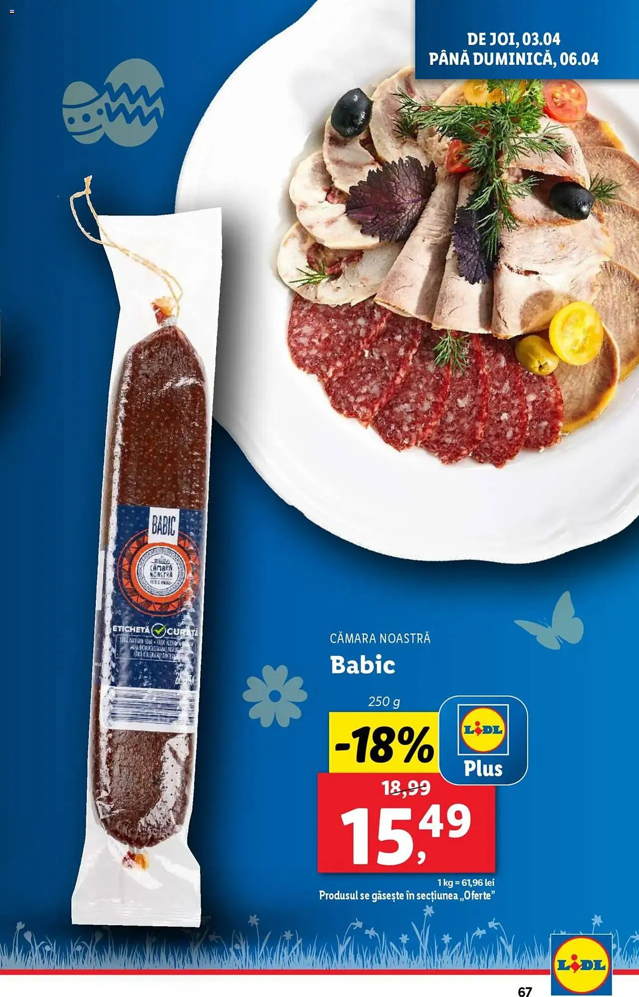 Catalog Catalog Lidl de la 31 martie până la 6 aprilie 2025 - Revista Pagina 161
