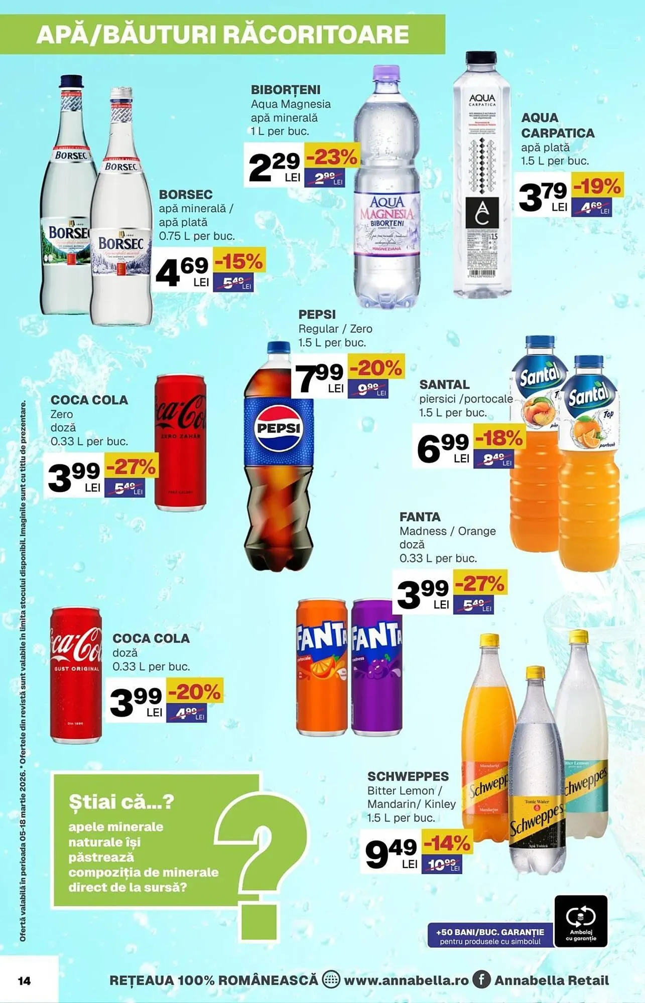 Catalog Catalog Annabella de la 5 martie până la 18 martie 2026 - Revista Pagina 14