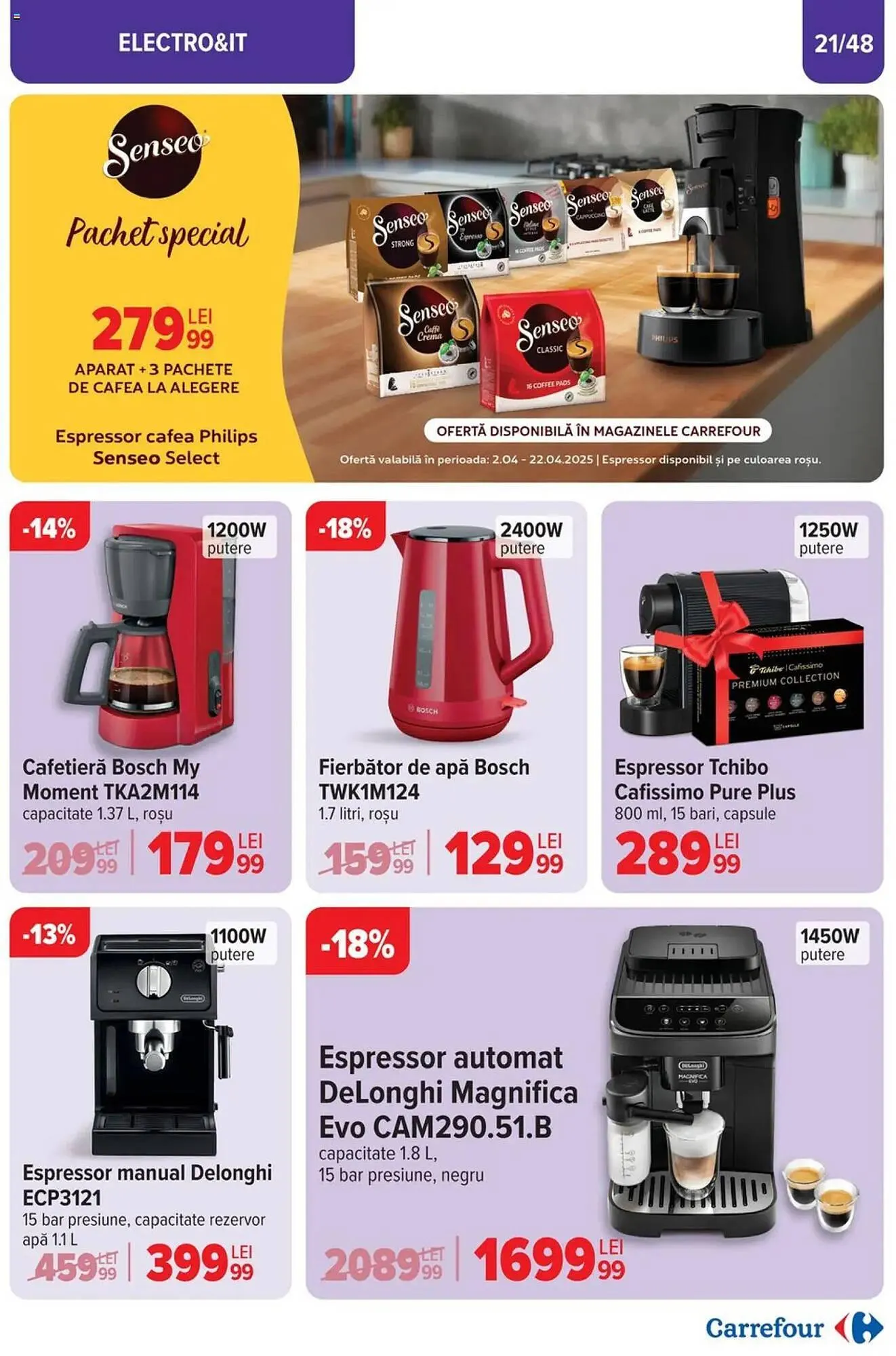 Catalog Catalog Carrefour de la 2 aprilie până la 22 aprilie 2025 - Revista Pagina 21