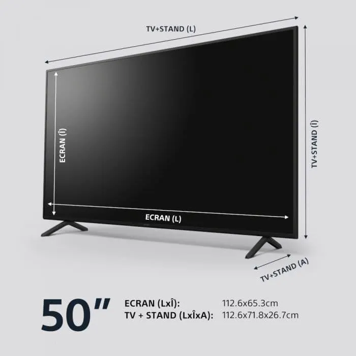 Televizor Smart Sony Bravia 50X75WL, 126 cm, Ultra HD 4K, Clasa F