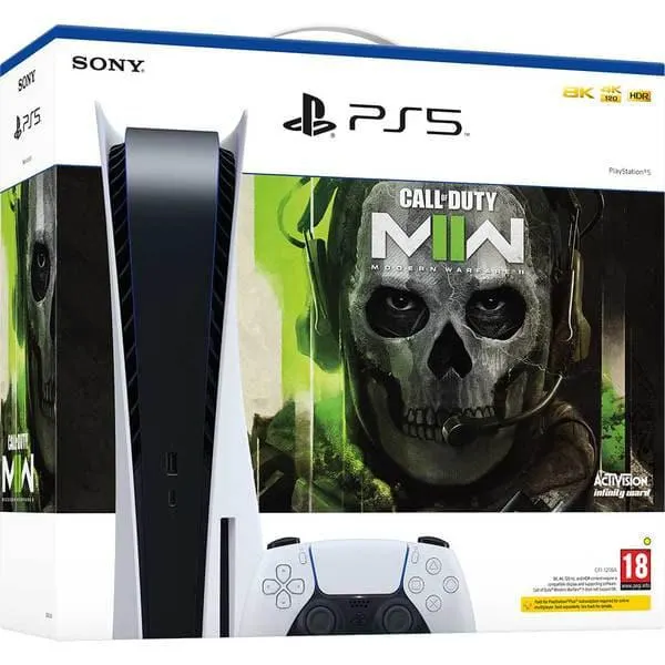 Consola PlayStation 5 (PS5) 825GB, C-Chassis + Joc Call of Duty: Modern Warfare 2