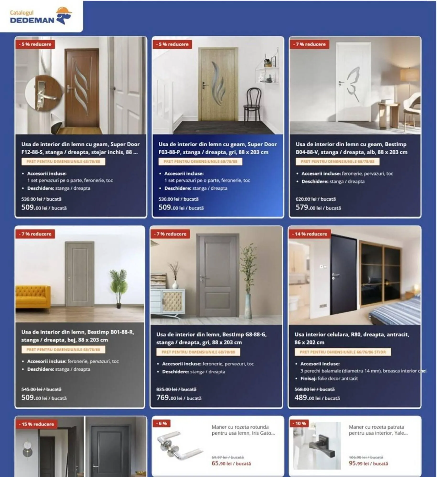 Catalog Catalog Dedeman de la 1 iunie până la 30 iunie 2025 - Revista Pagina 24