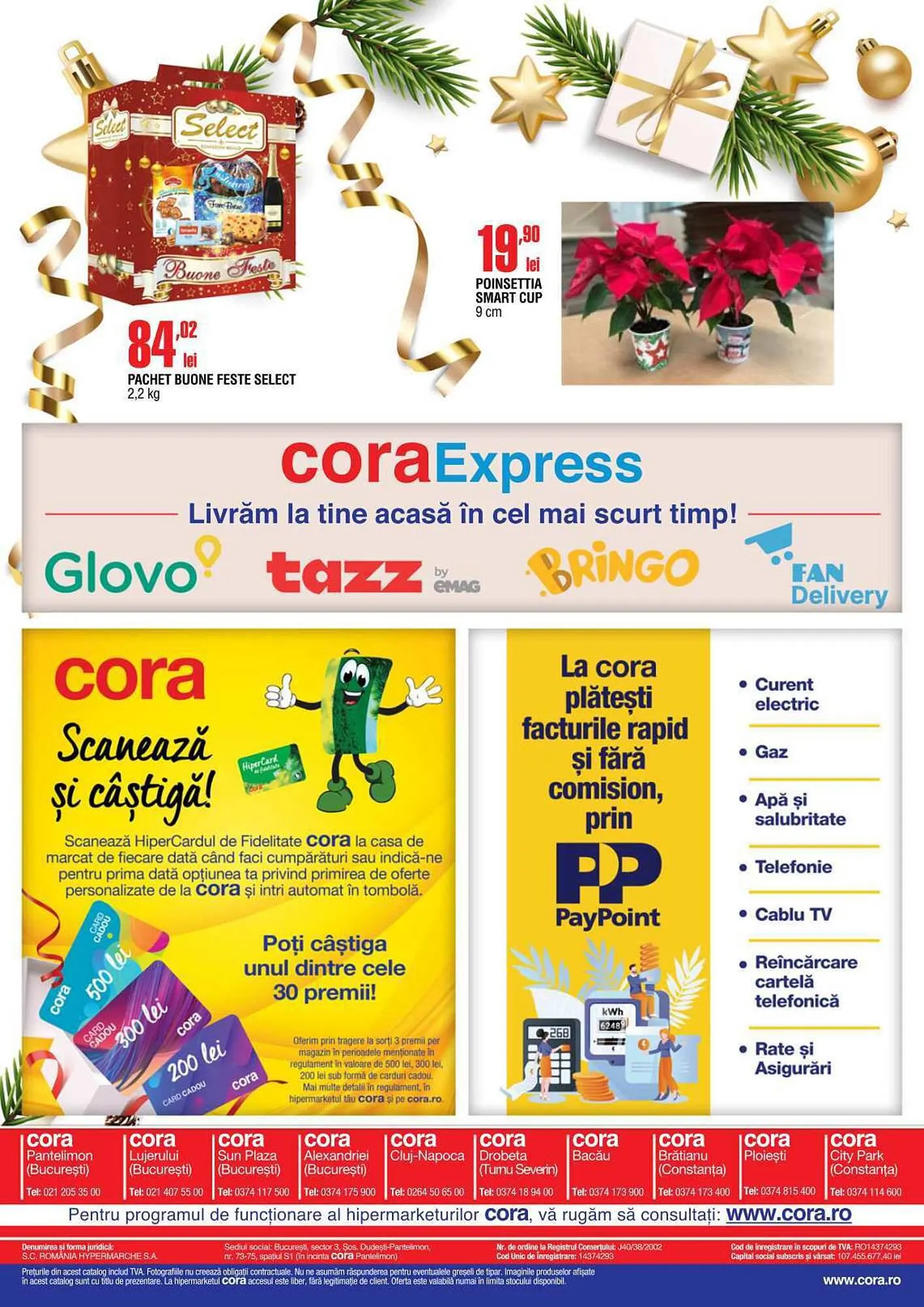 Catalog Cora catalog de la 16 noiembrie până la 24 decembrie 2023 - Revista Pagina 44