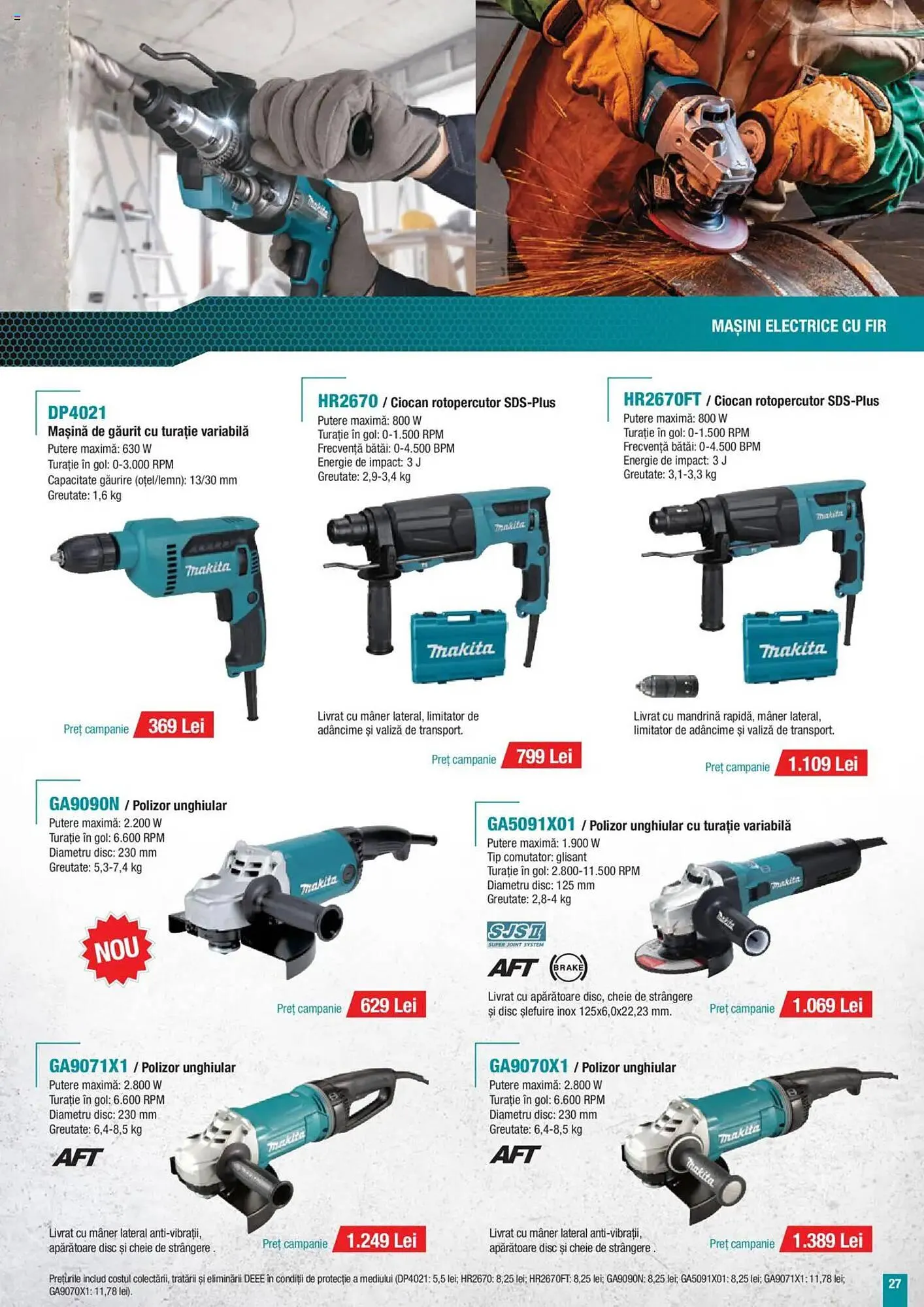 Catalog Catalog Makita de la 30 iunie până la 30 septembrie 2025 - Revista Pagina 27