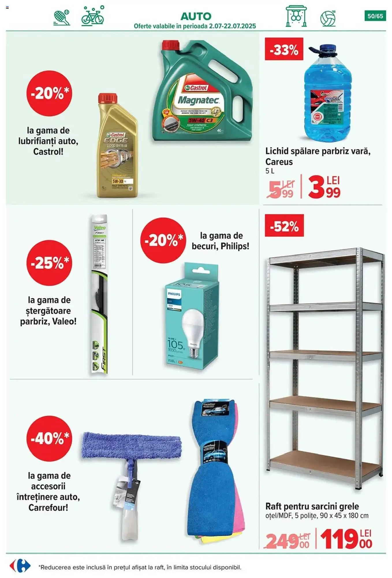 Catalog Catalog Carrefour de la 8 iulie până la 15 iulie 2025 - Revista Pagina 50