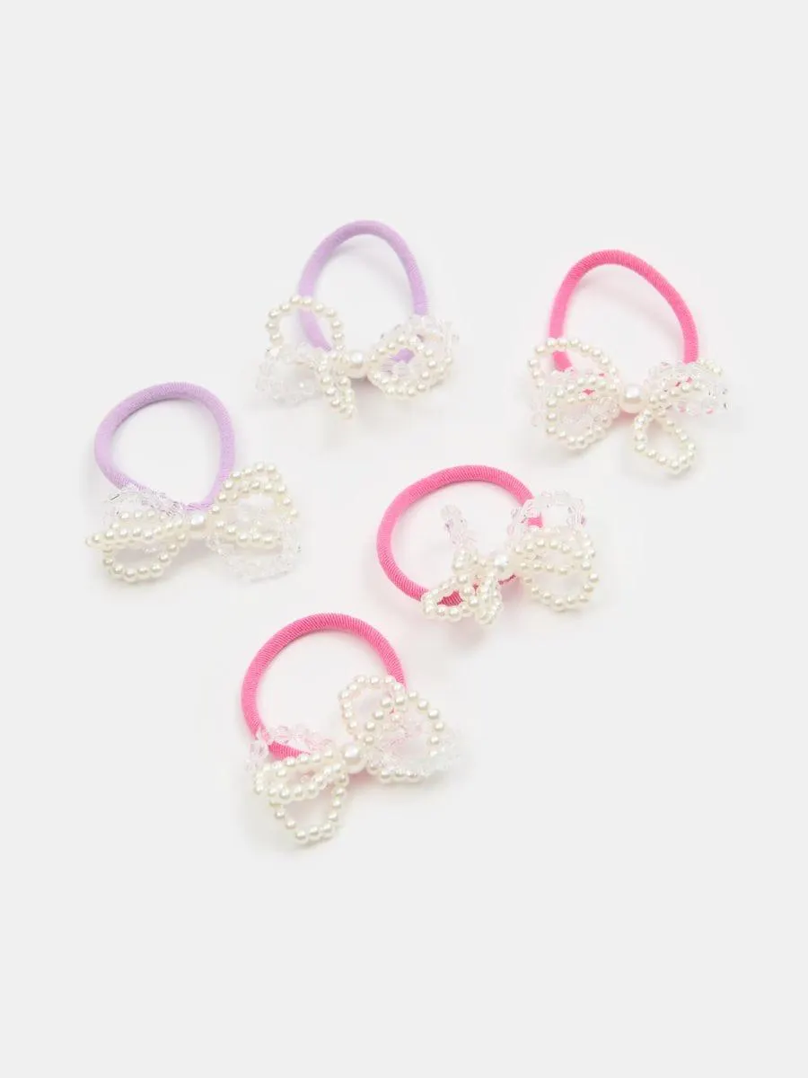 Set de 5 de elastice de păr