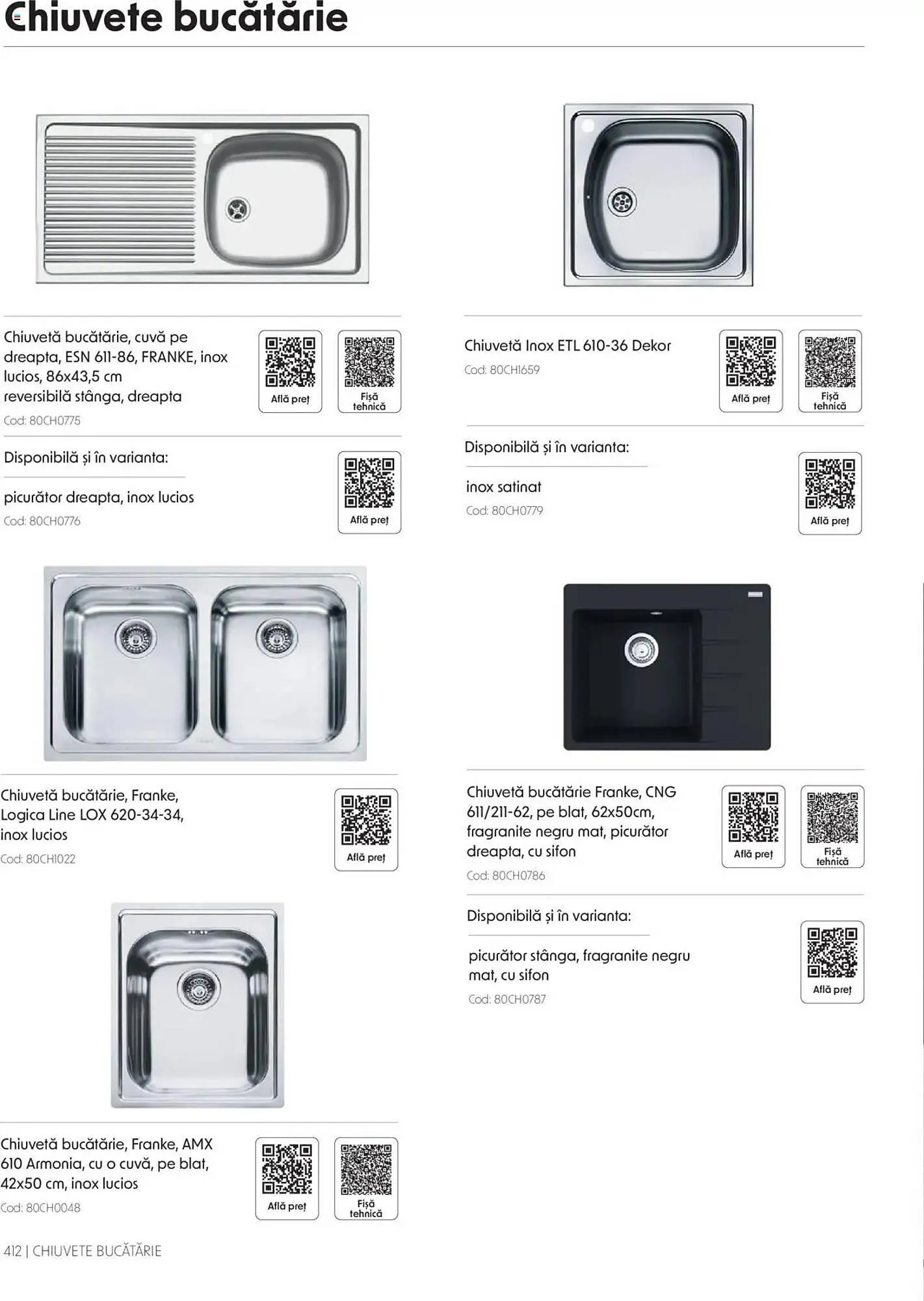 Catalog Catalog Romstal de la 25 noiembrie până la 12 ianuarie 2025 - Revista Pagina 832