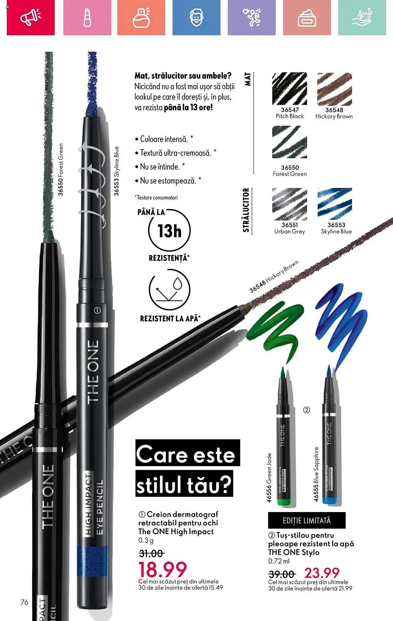 Catalog Catalog Oriflame de la 15 iunie până la 5 iulie 2025 - Revista Pagina 76