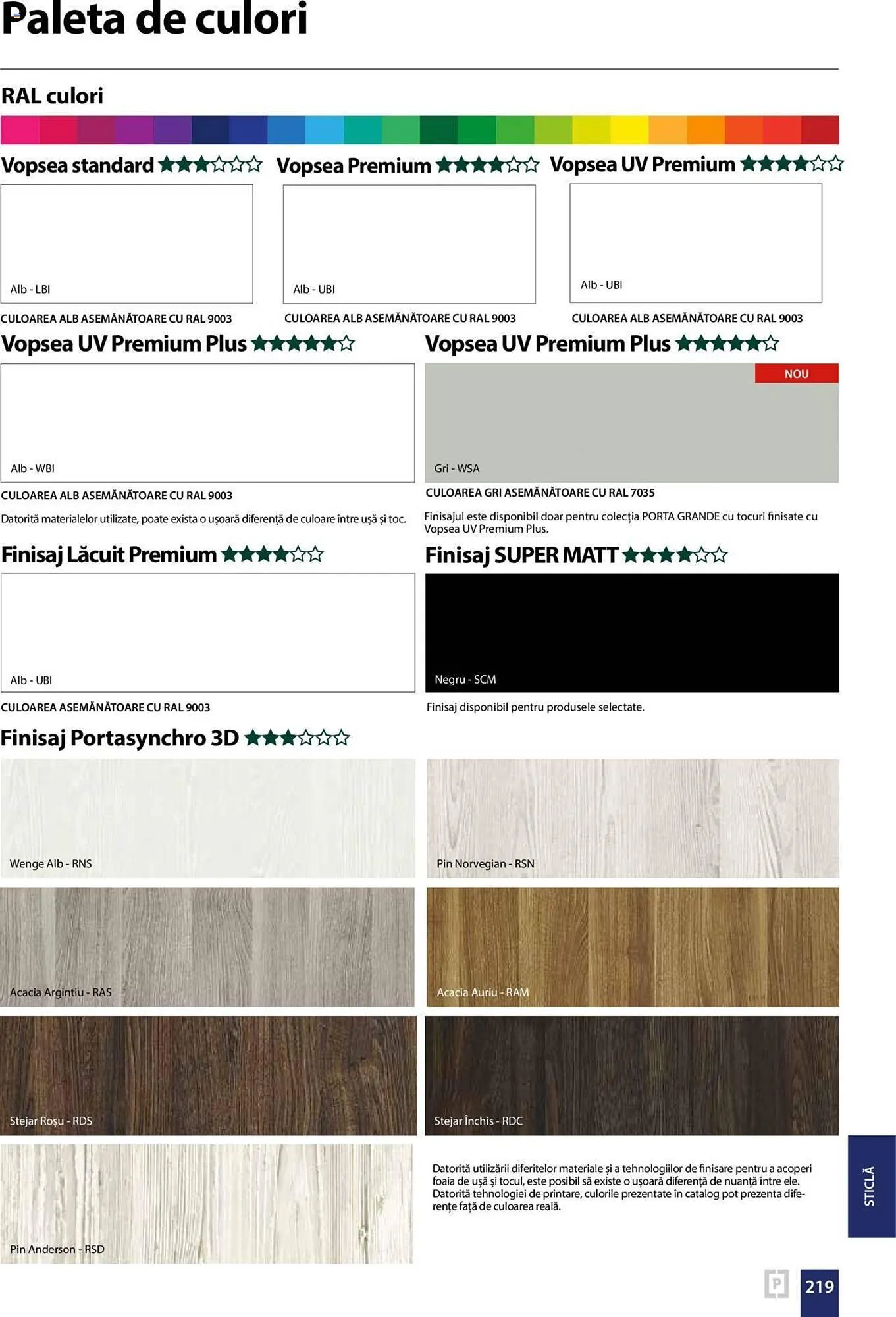 Catalog Proges catalog de la 13 septembrie până la 31 decembrie 2024 - Revista Pagina 219