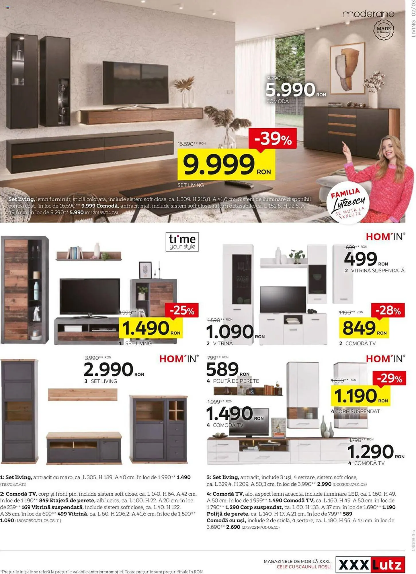 Catalog XXXLutz catalog de la 1 august până la 31 august 2023 - Revista Pagina 3