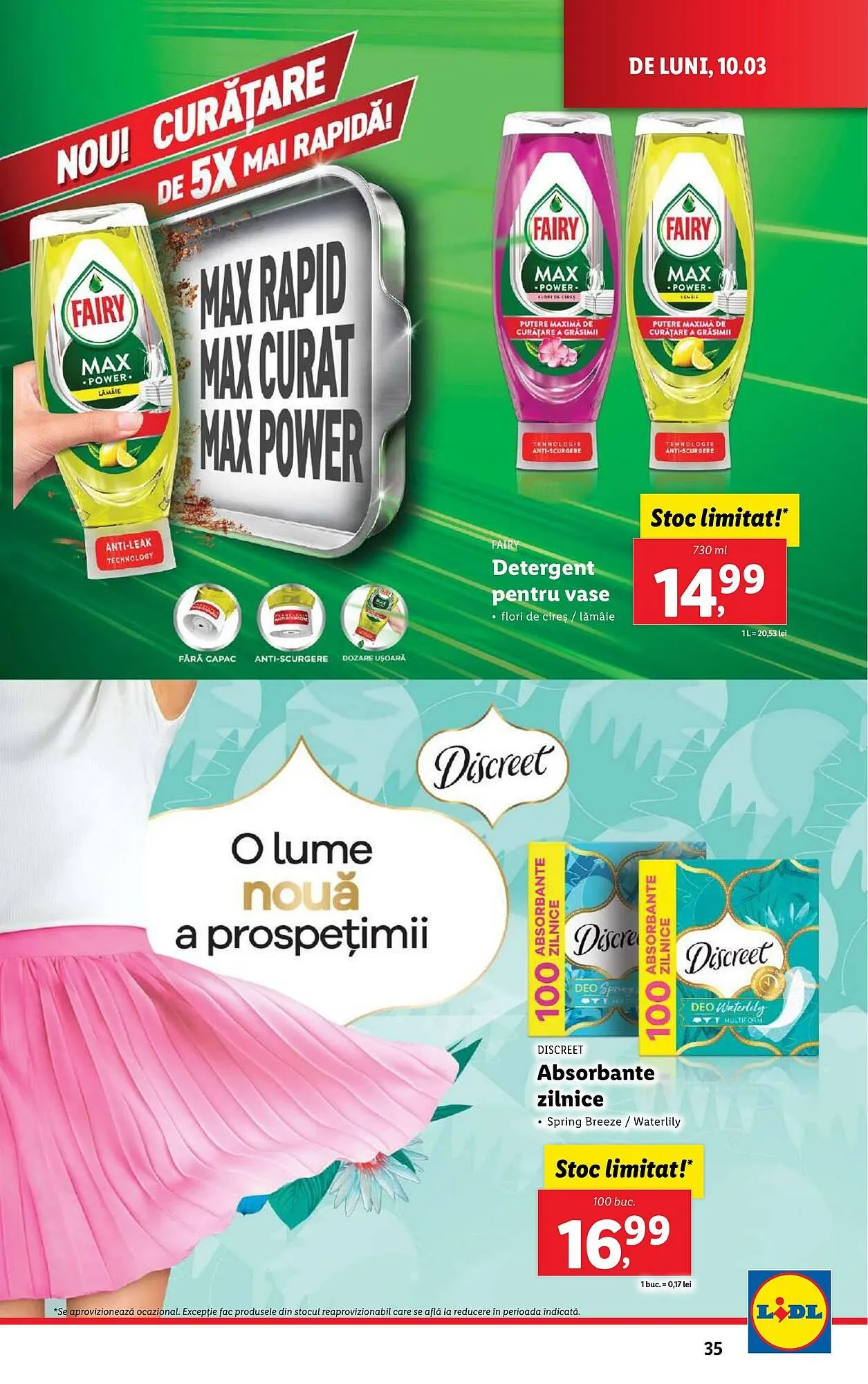 Catalog Catalog Lidl de la 10 martie până la 16 martie 2025 - Revista Pagina 35