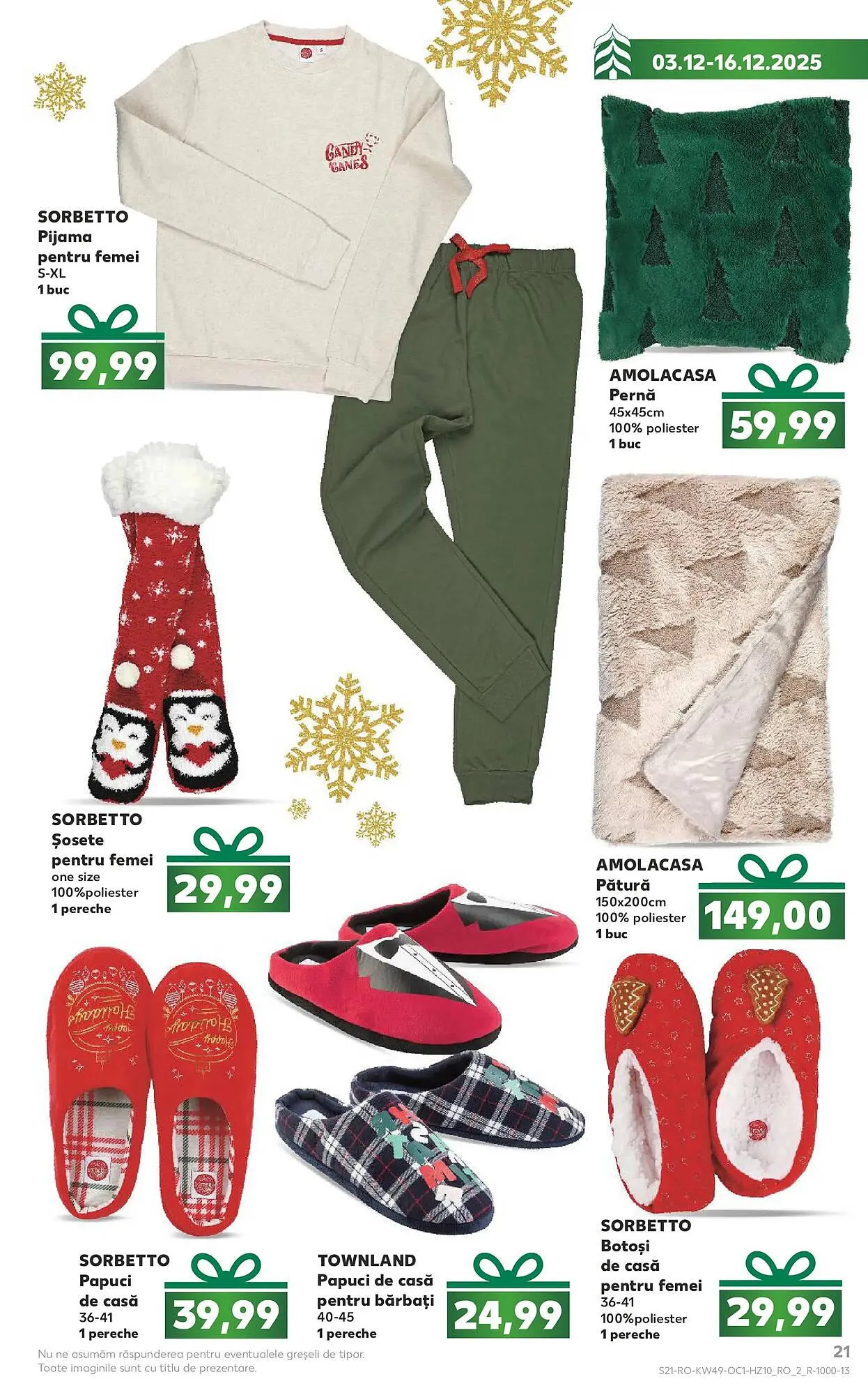 Catalog Catalog Kaufland de la 3 decembrie până la 16 decembrie 2025 - Revista Pagina 21