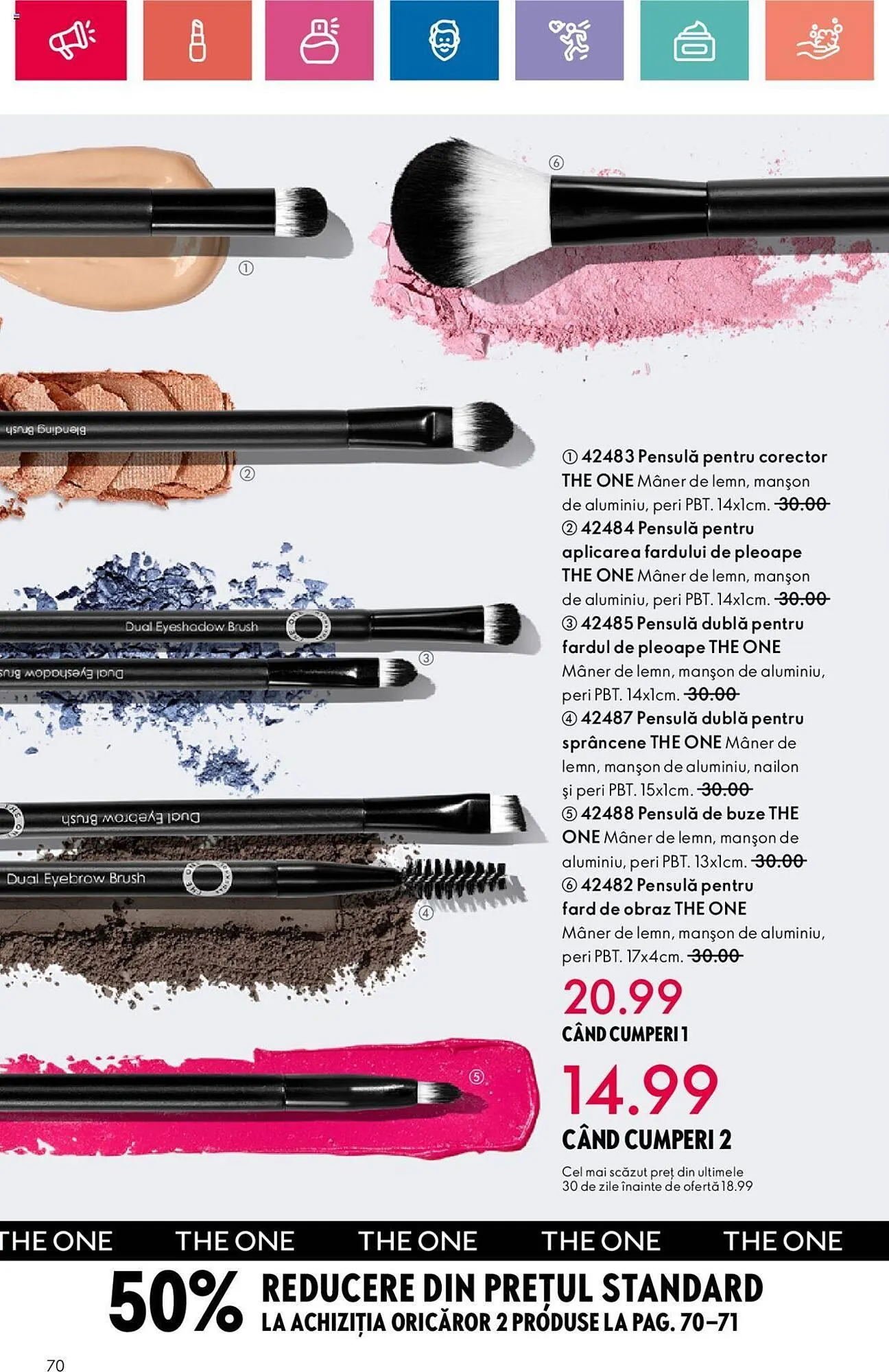 Catalog Oriflame catalog de la 28 mai până la 17 iunie 2024 - Revista Pagina 70