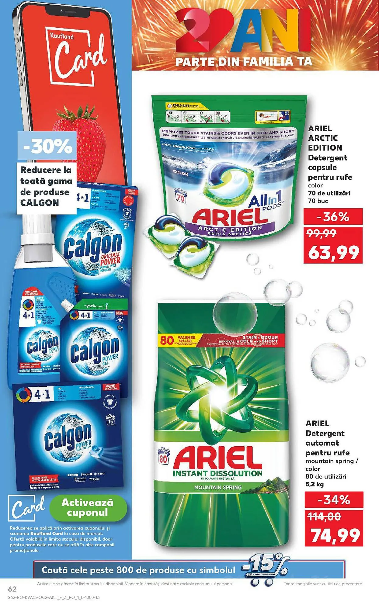 Catalog Catalog Kaufland de la 13 august până la 19 august 2025 - Revista Pagina 62