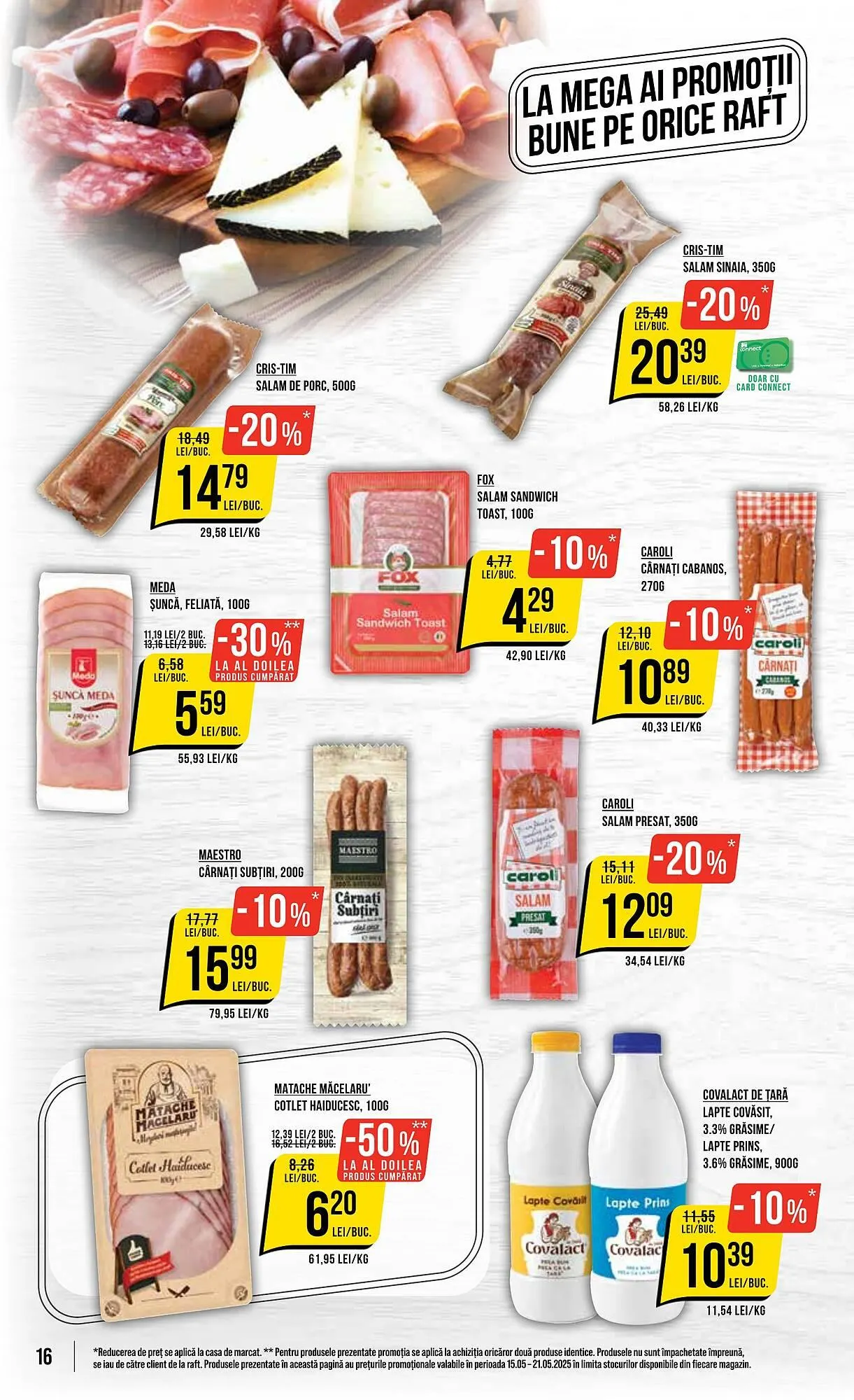 Catalog Catalog Mega Image de la 15 mai până la 21 mai 2025 - Revista Pagina 16