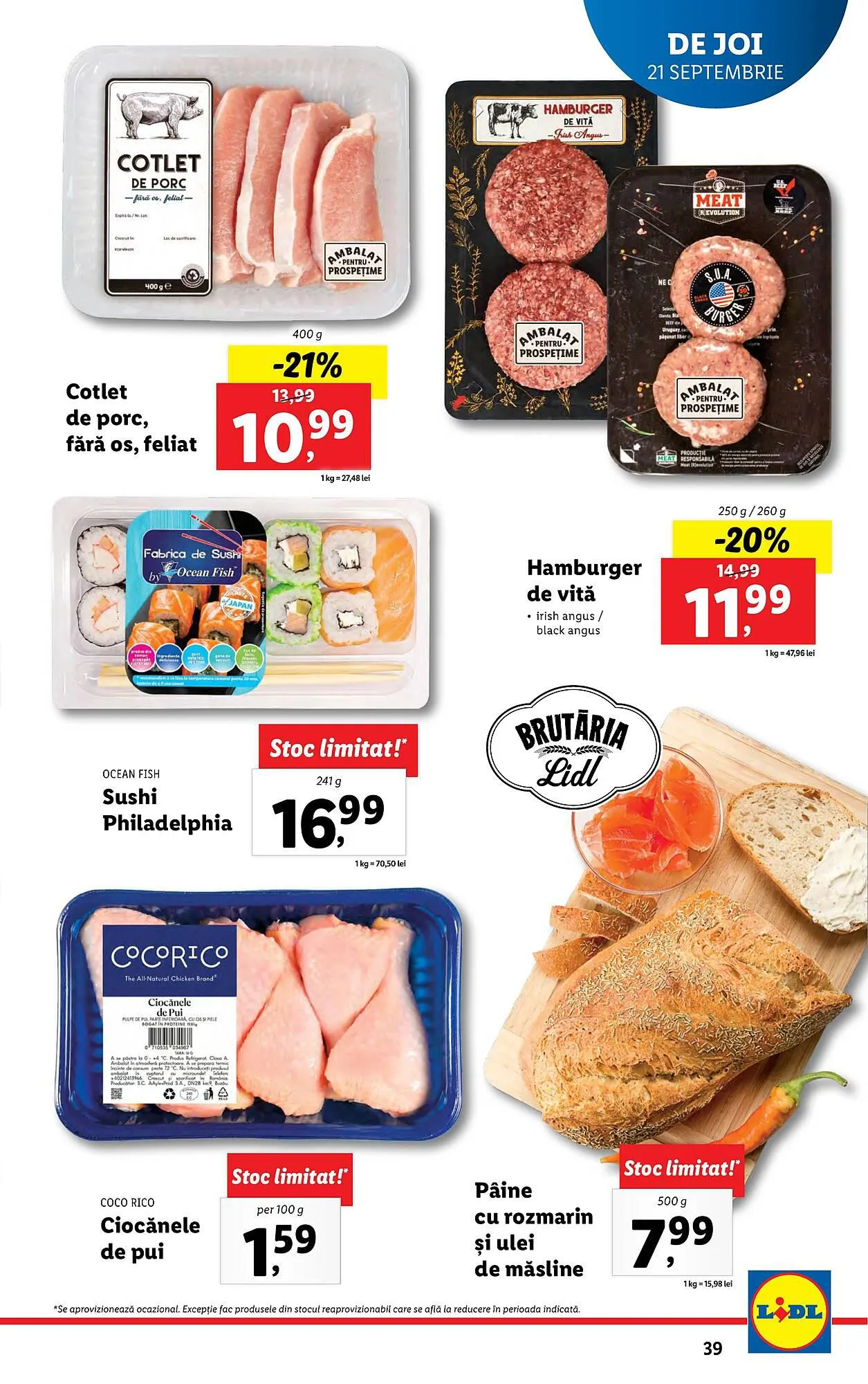 Catalog Lidl catalog de la 18 septembrie până la 24 septembrie 2023 - Revista Pagina 39