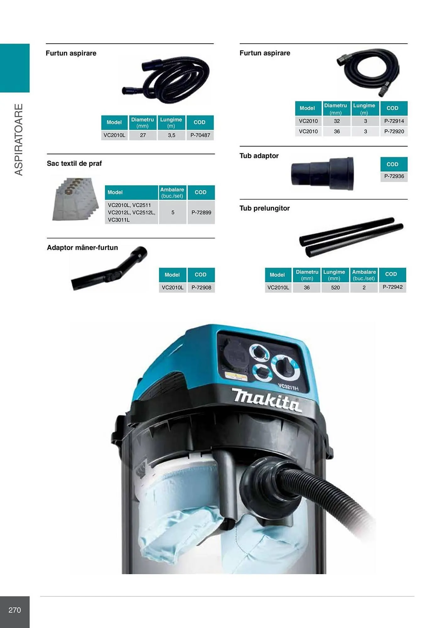 Catalog Catalog Makita de la 28 aprilie până la 31 decembrie 2026 - Revista Pagina 270