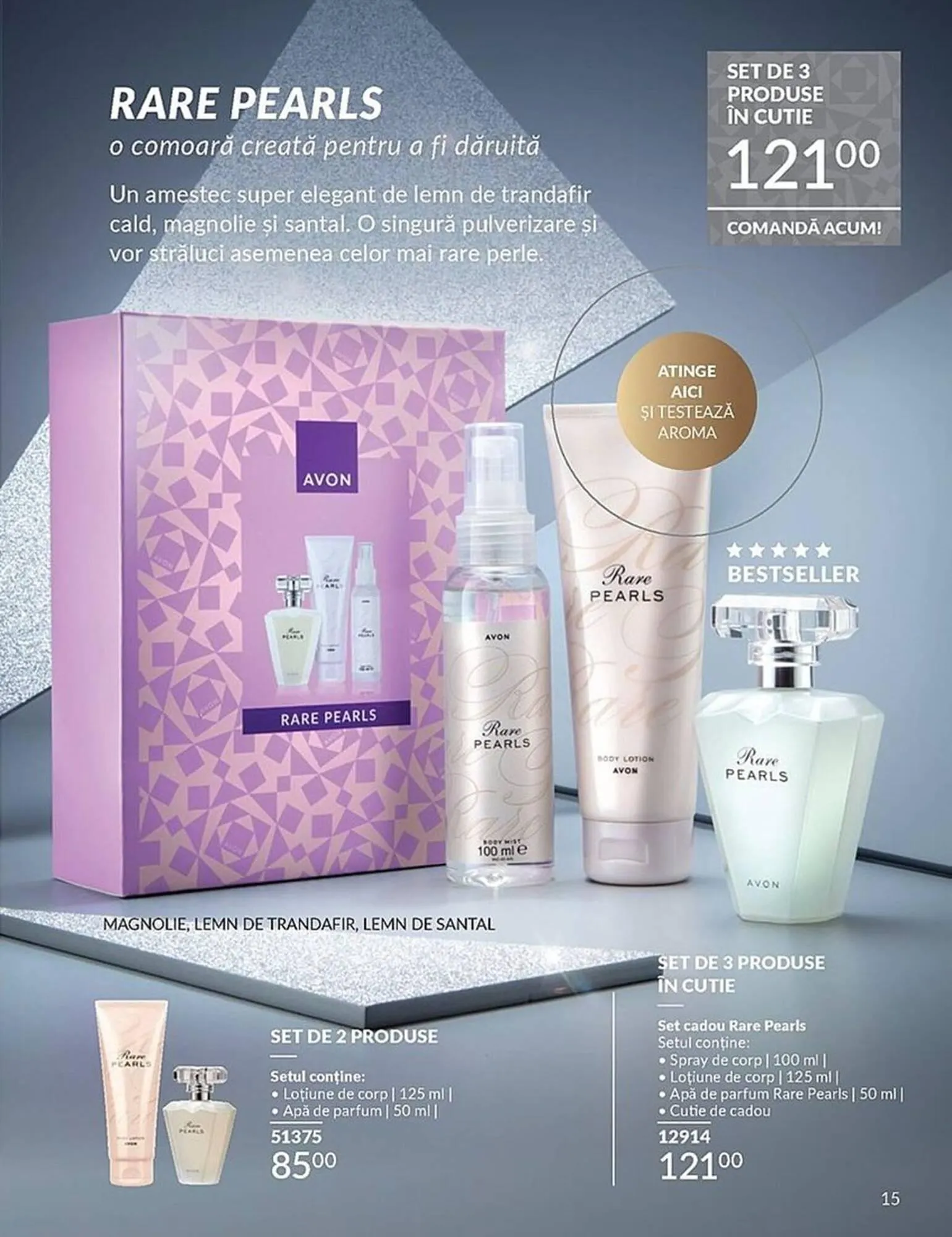 Catalog Catalog Avon de la 3 noiembrie până la 30 noiembrie 2025 - Revista Pagina 15