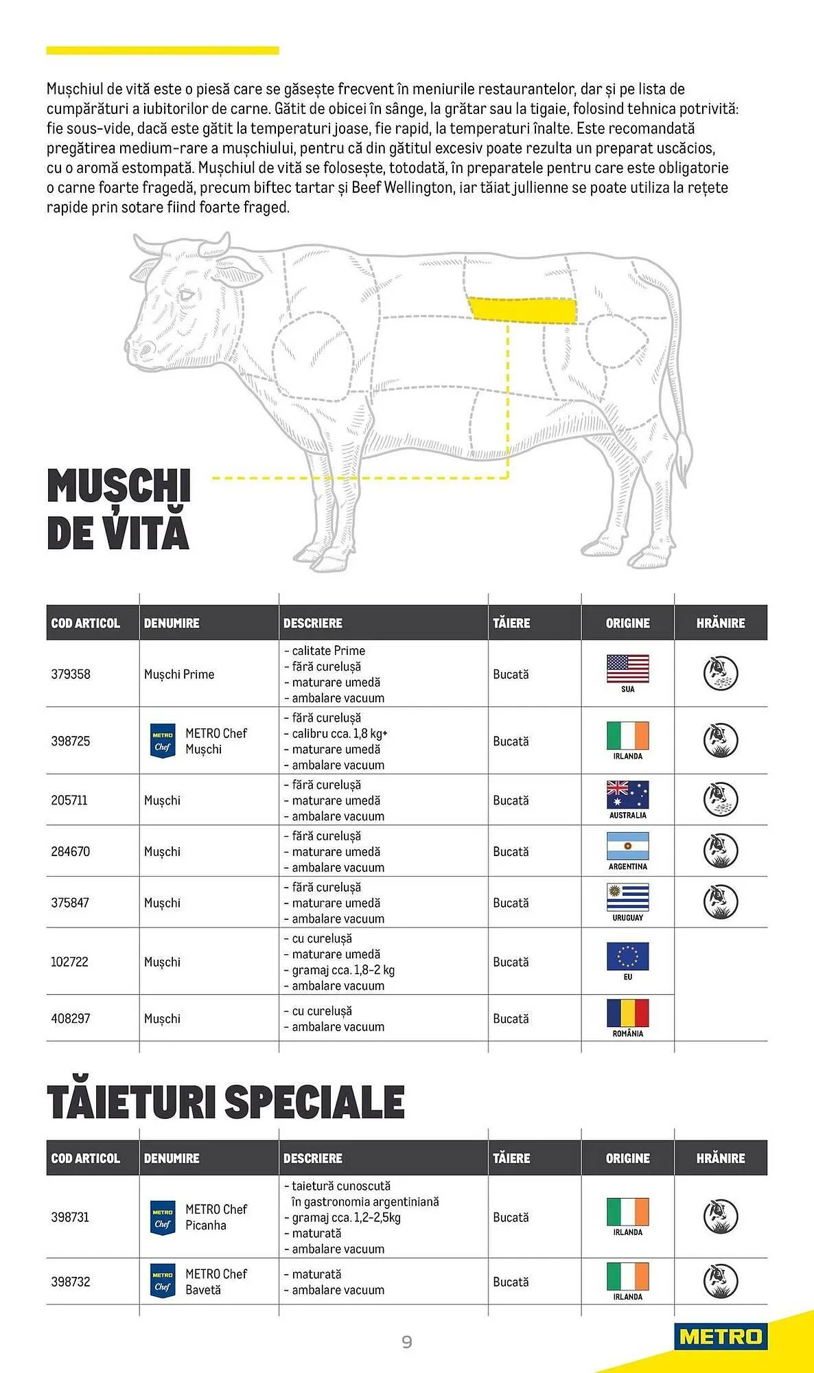 Catalog Catalog Metro de la 9 aprilie până la 31 decembrie 2025 - Revista Pagina 9