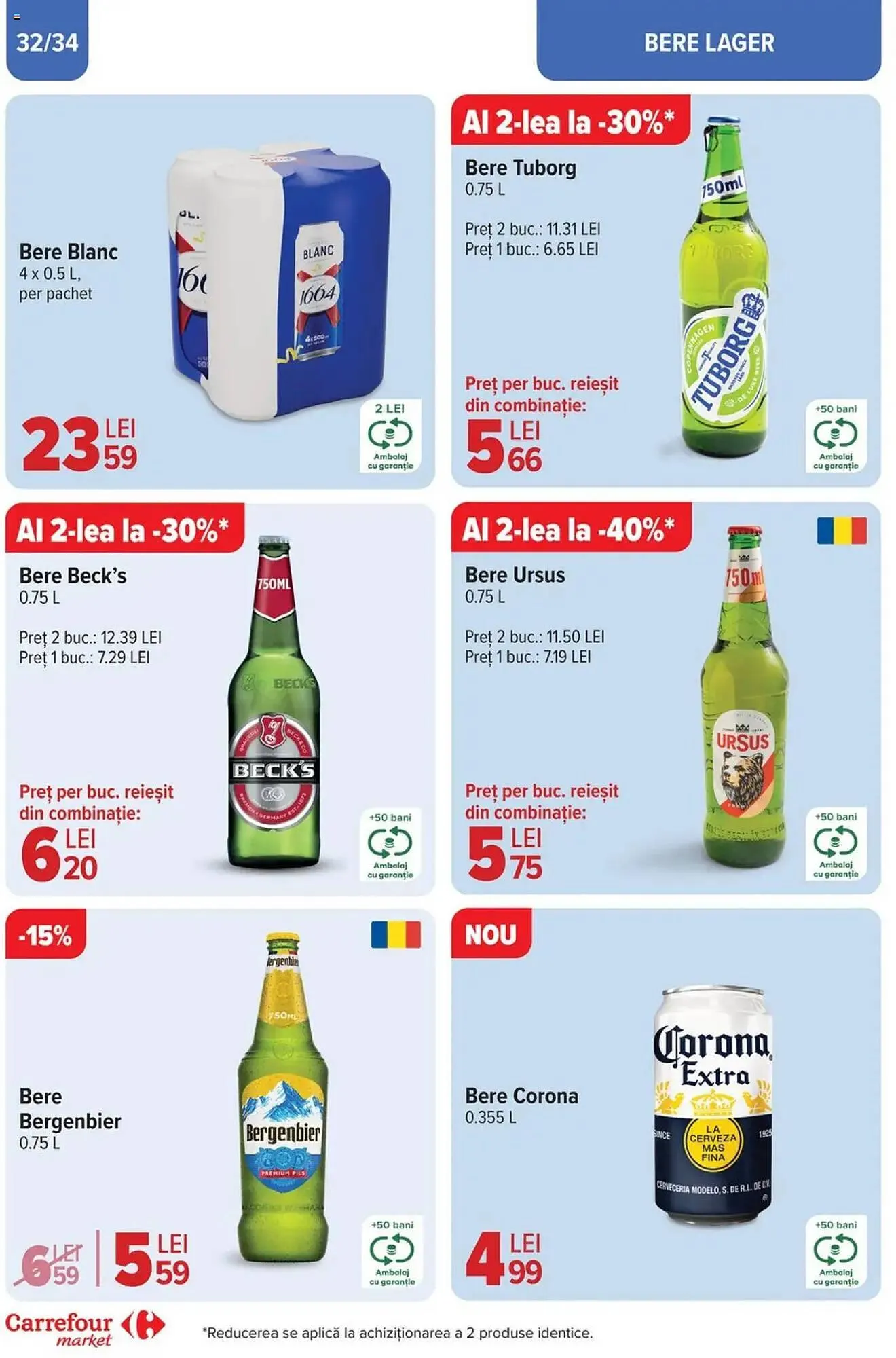 Catalog Catalog Carrefour Market de la 23 aprilie până la 6 mai 2025 - Revista Pagina 32