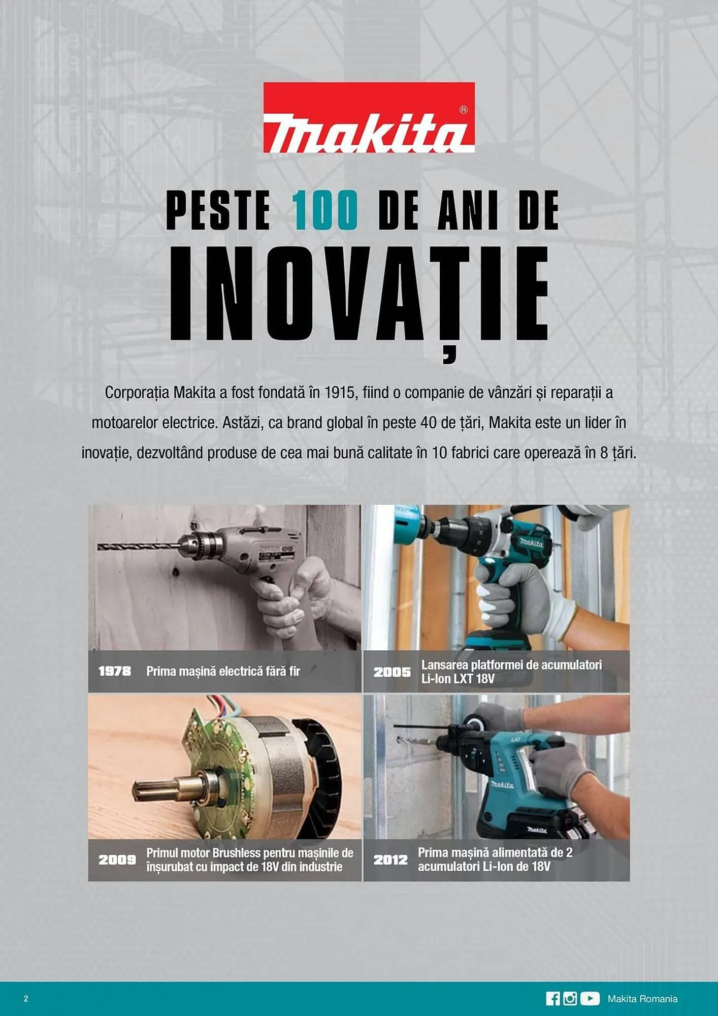 Catalog Catalog Makita de la 11 aprilie până la 28 octombrie 2025 - Revista Pagina 2
