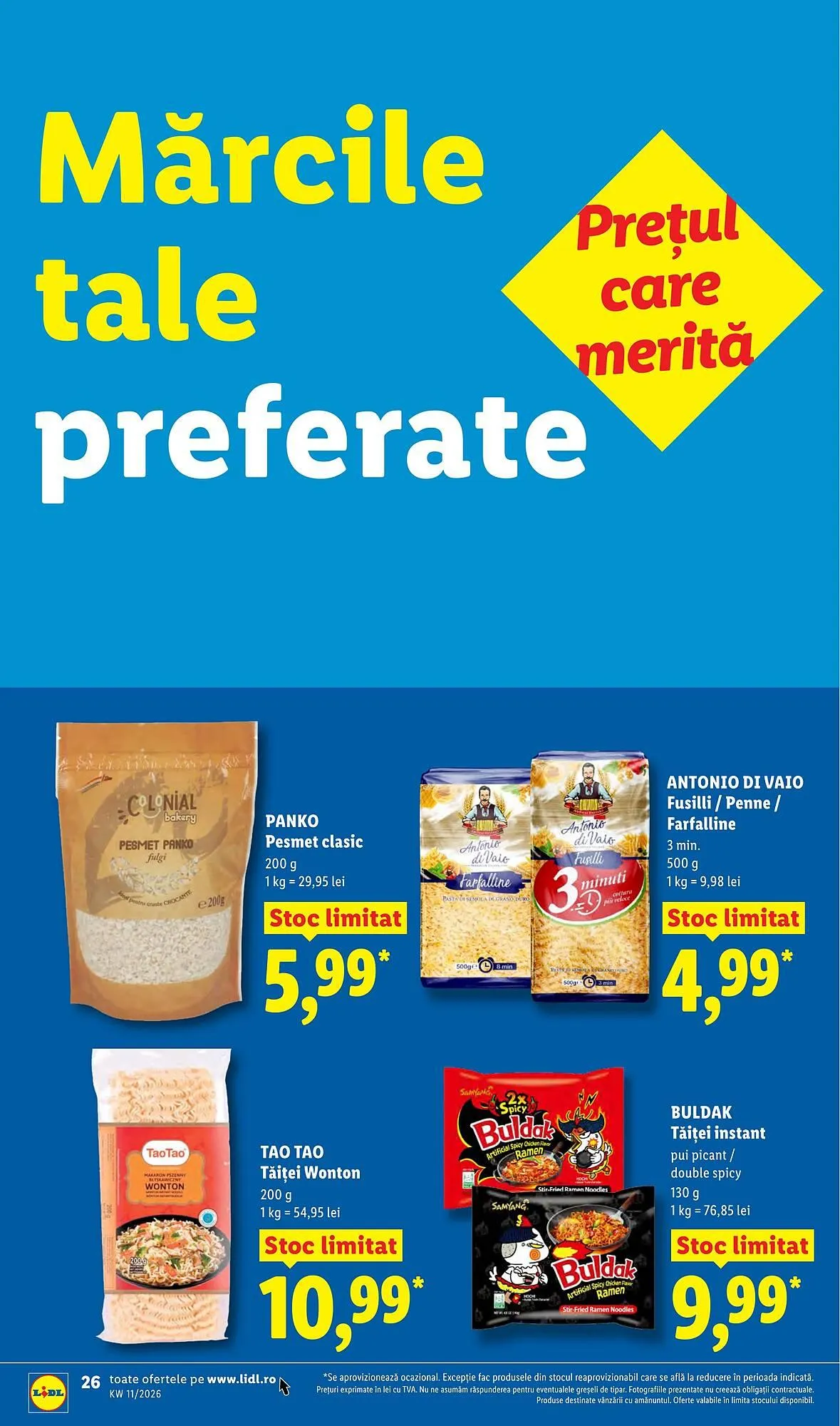 Catalog Catalog Lidl de la 9 martie până la 15 martie 2026 - Revista Pagina 26