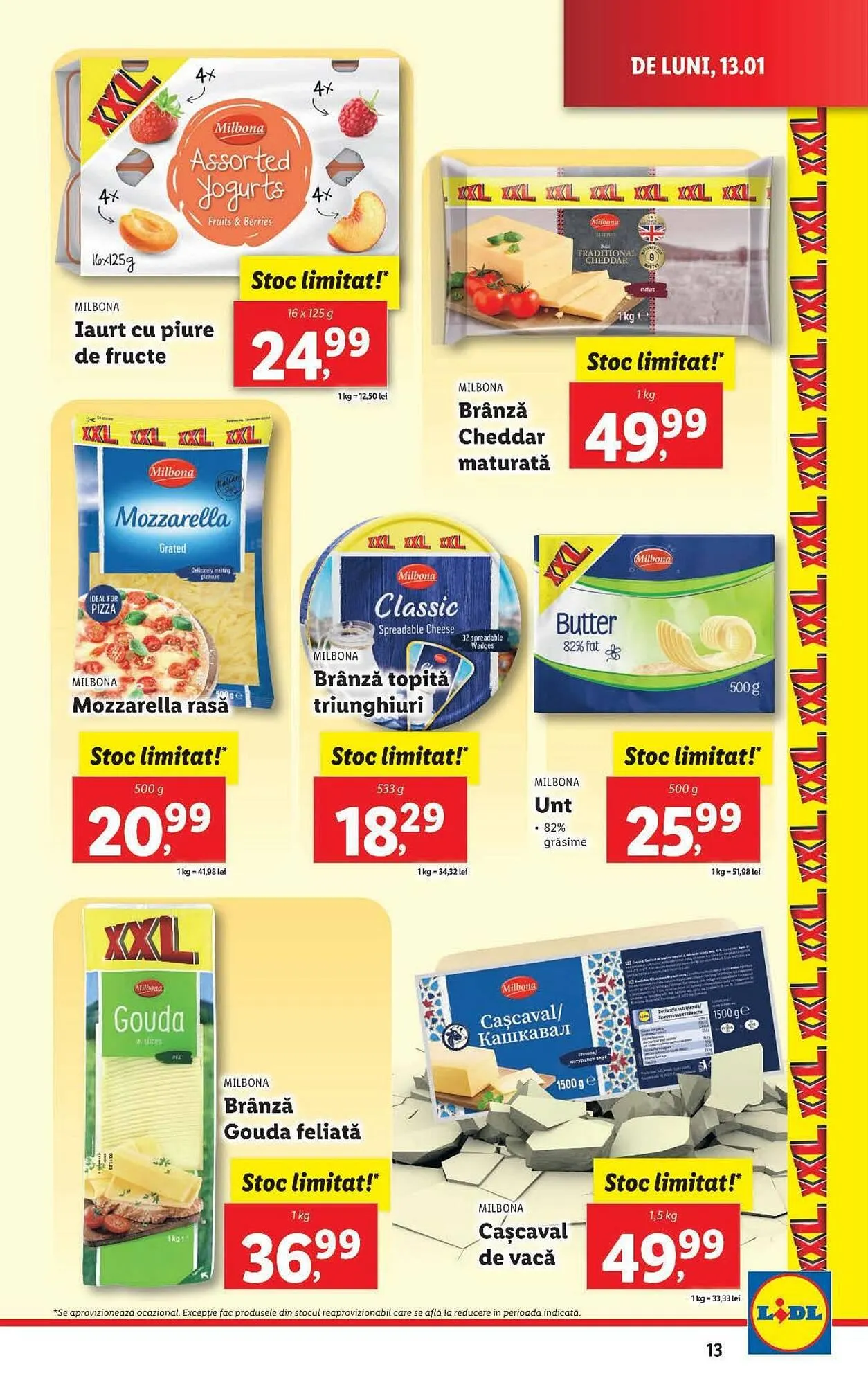 Catalog Catalog Lidl de la 13 ianuarie până la 19 ianuarie 2025 - Revista Pagina 13