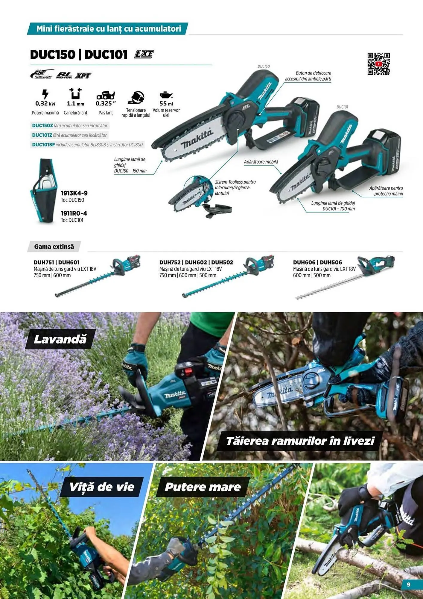 Catalog Catalog Makita de la 11 aprilie până la 28 octombrie 2025 - Revista Pagina 9