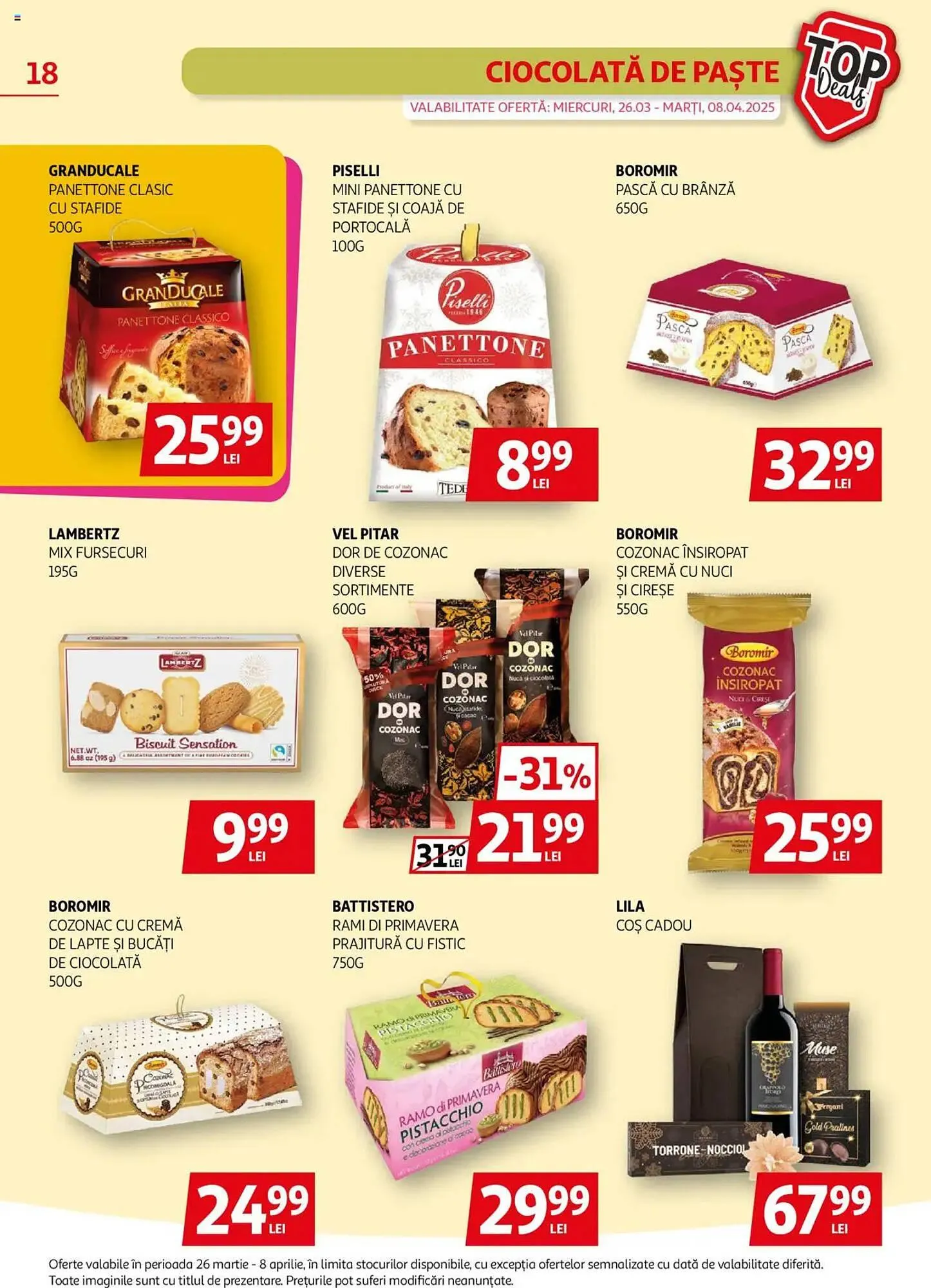 Catalog Catalog Auchan de la 26 martie până la 8 aprilie 2025 - Revista Pagina 18