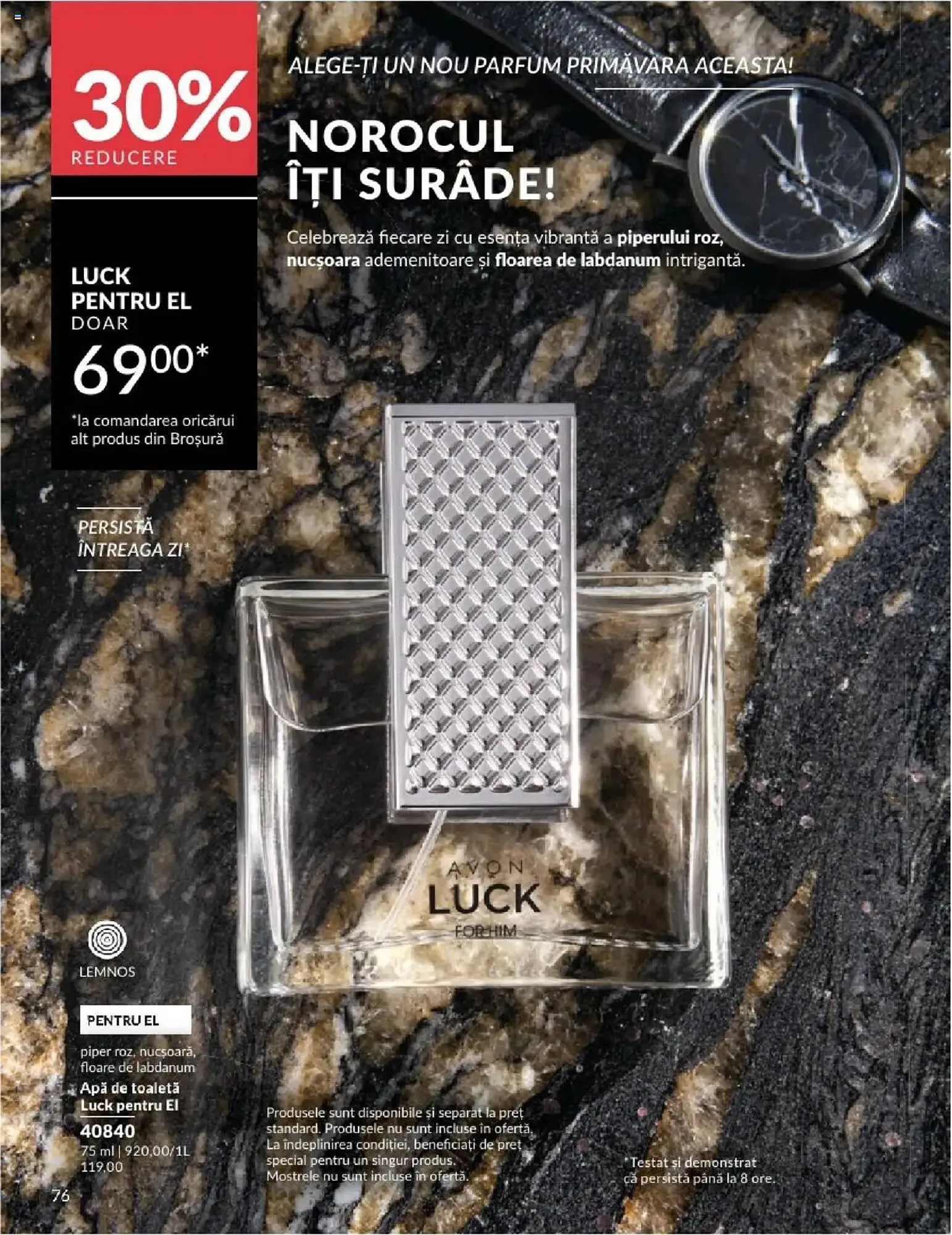 Catalog Catalog Avon de la 1 aprilie până la 30 aprilie 2025 - Revista Pagina 76