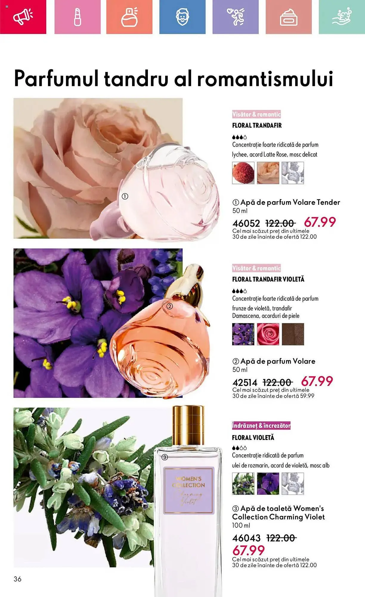 Catalog Catalog Oriflame de la 26 iulie până la 19 august 2025 - Revista Pagina 36