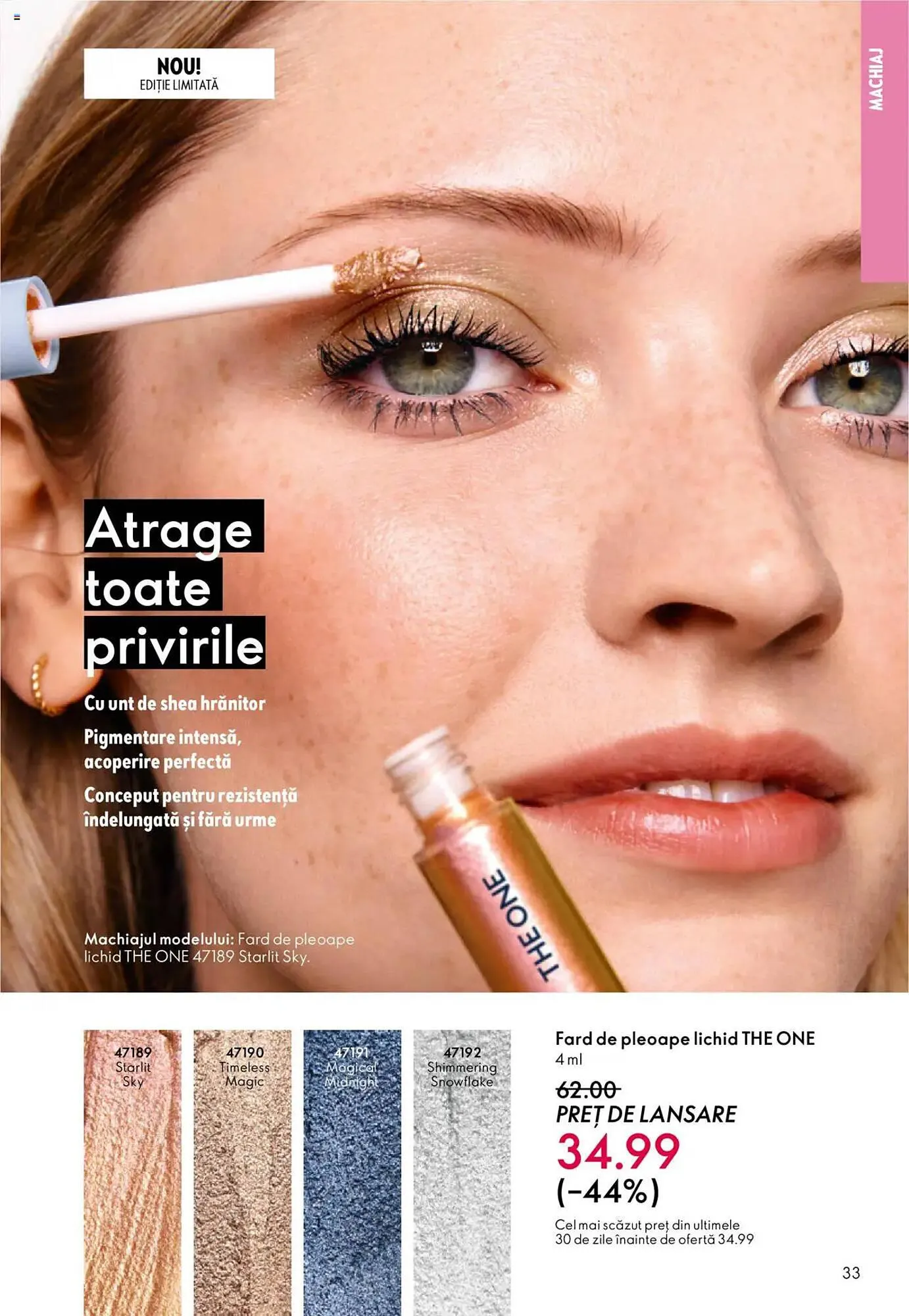Catalog Catalog Oriflame de la 30 septembrie până la 21 octombrie 2025 - Revista Pagina 33