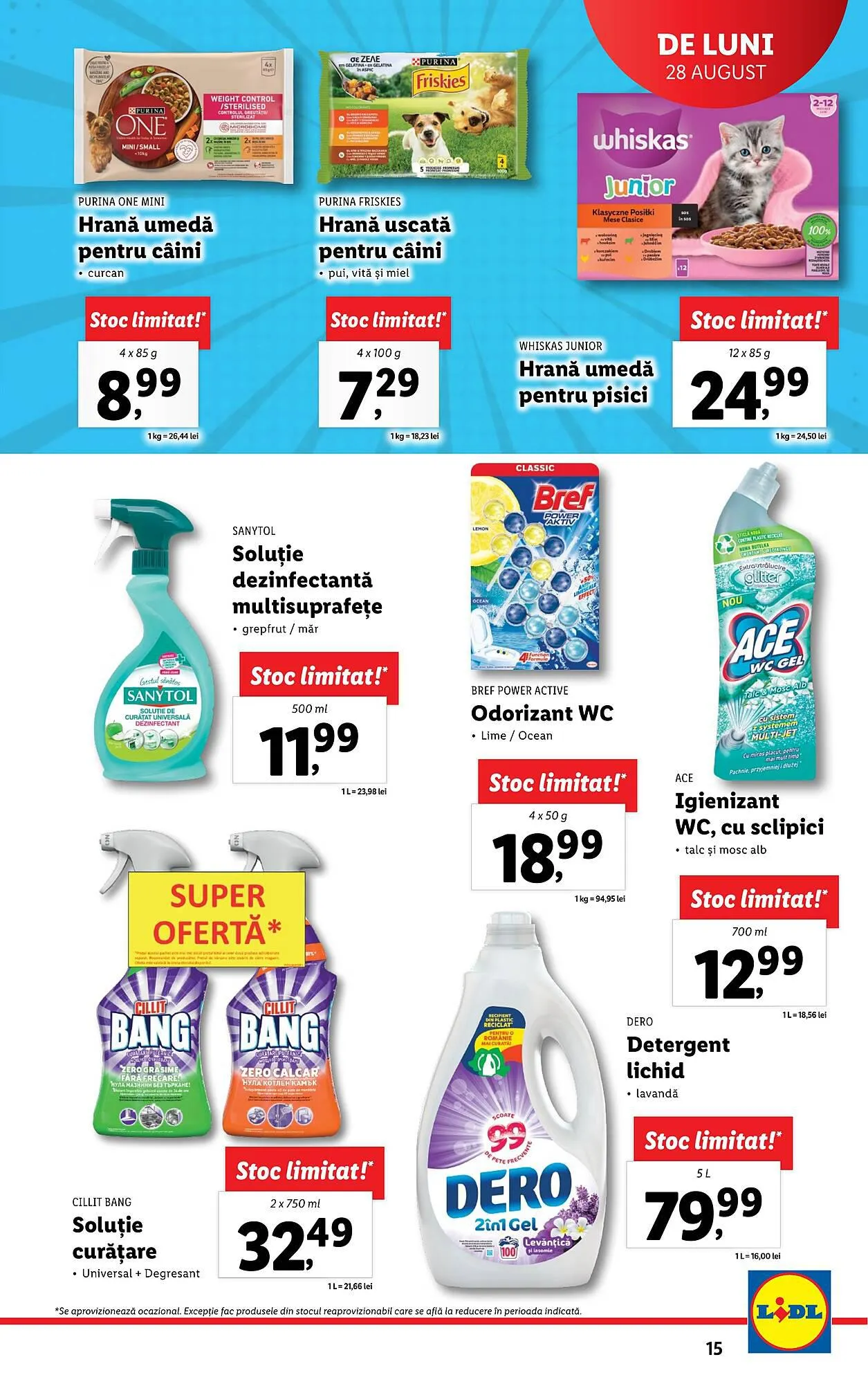 Catalog Lidl catalog de la 28 august până la 3 septembrie 2023 - Revista Pagina 15
