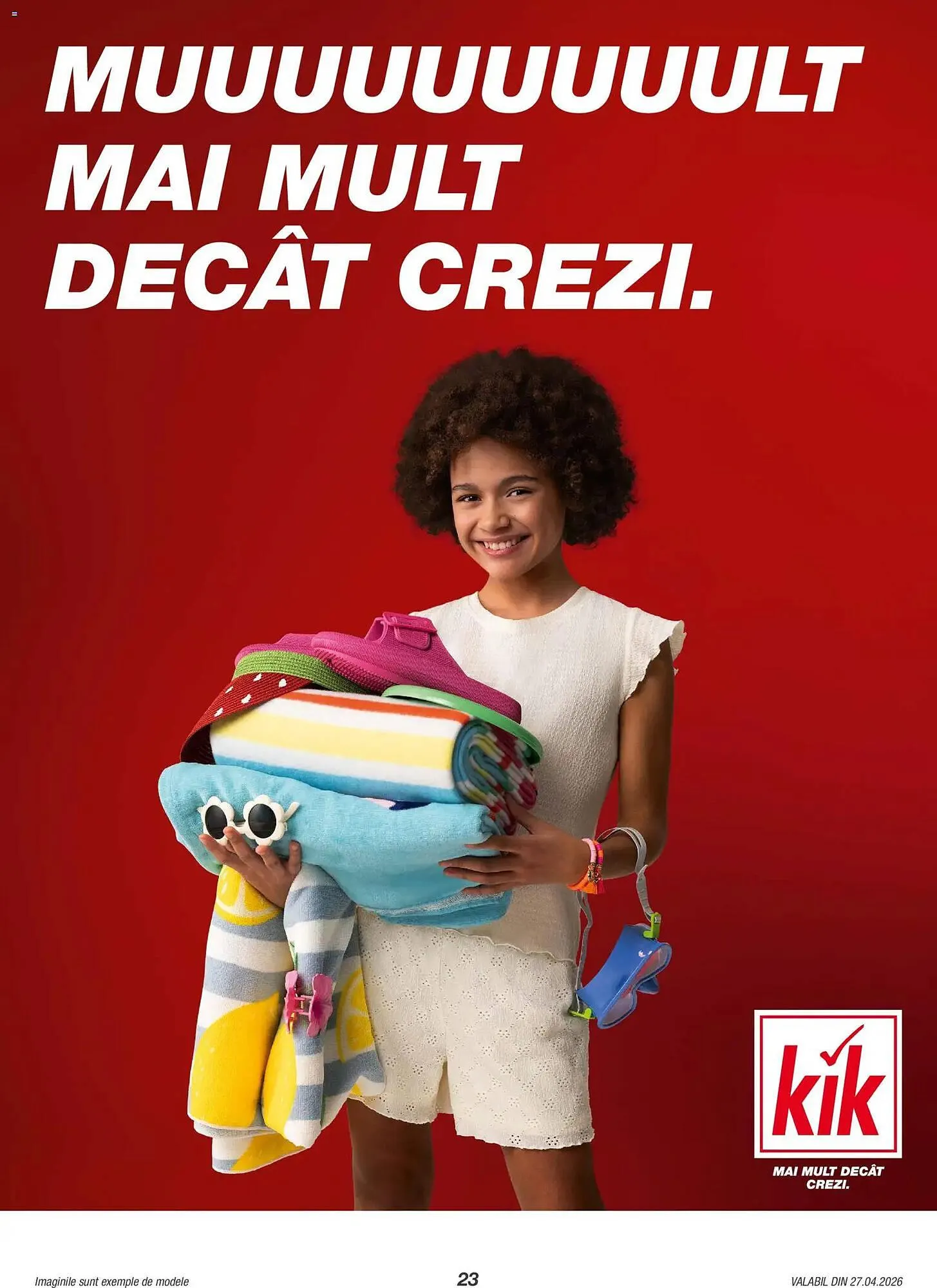Catalog Catalog Kik de la 27 aprilie până la 10 mai 2026 - Revista Pagina 23