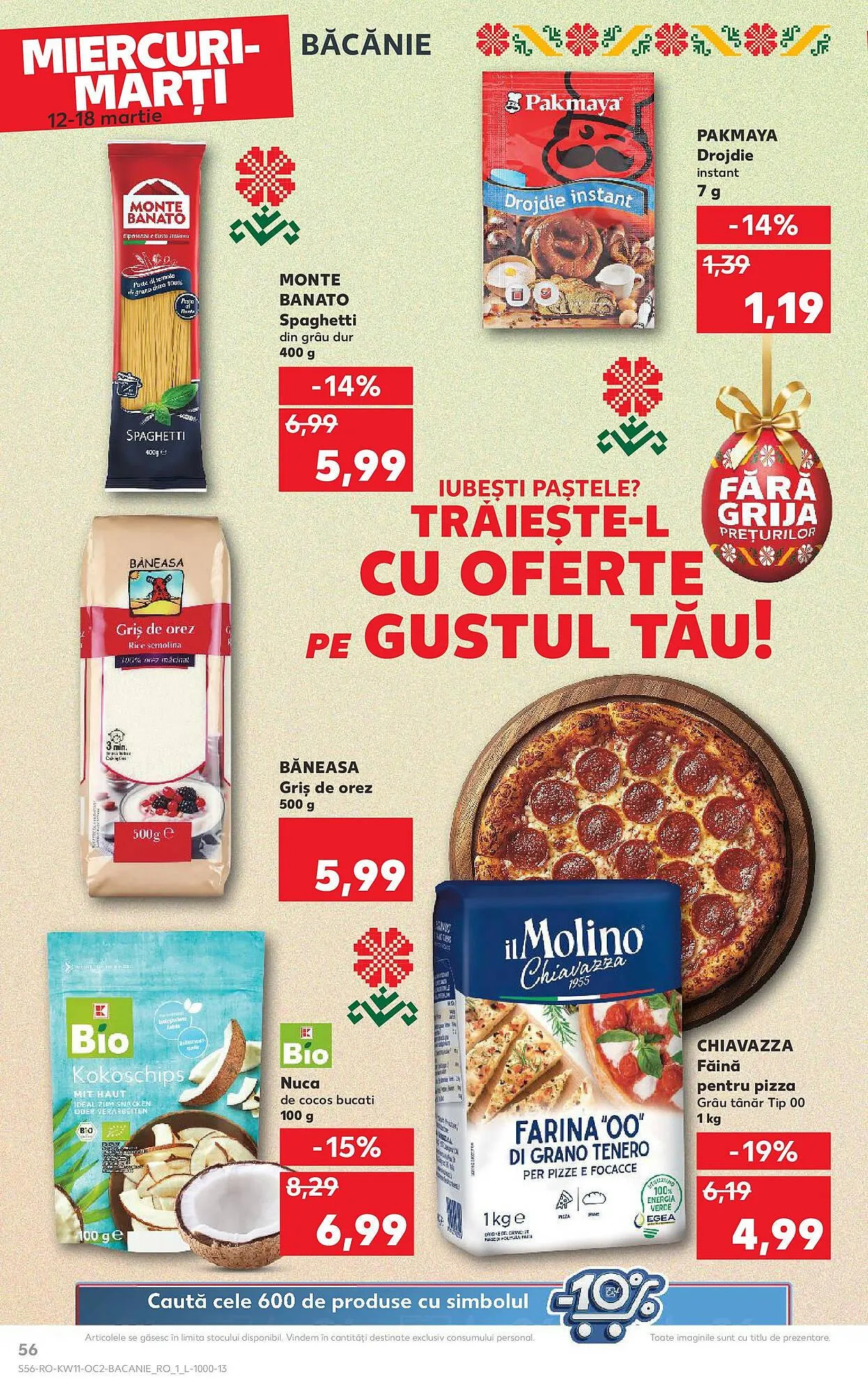 Catalog Catalog Kaufland de la 12 martie până la 18 martie 2025 - Revista Pagina 56
