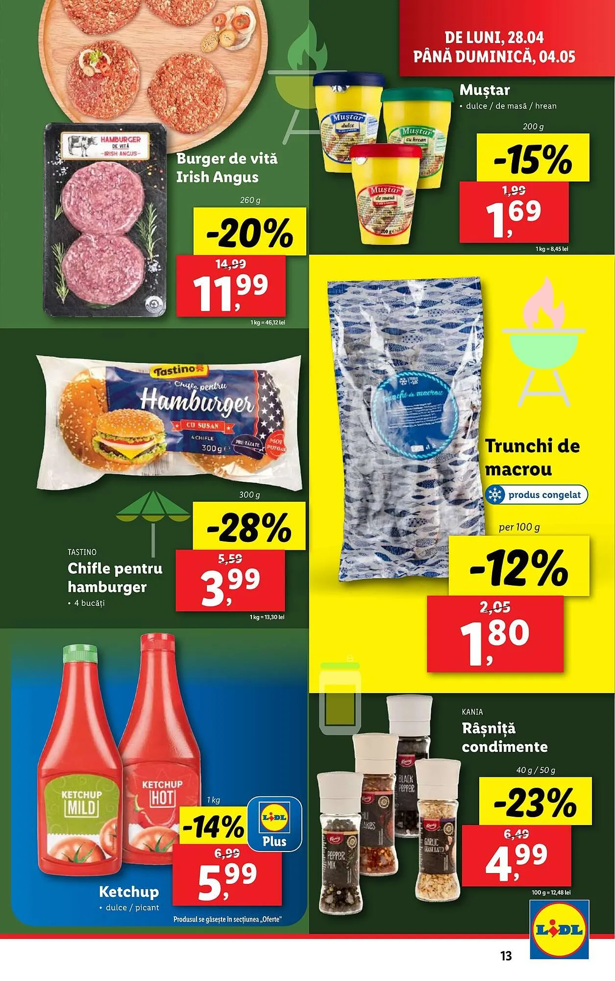 Catalog Catalog Lidl de la 22 aprilie până la 27 aprilie 2025 - Revista Pagina 13