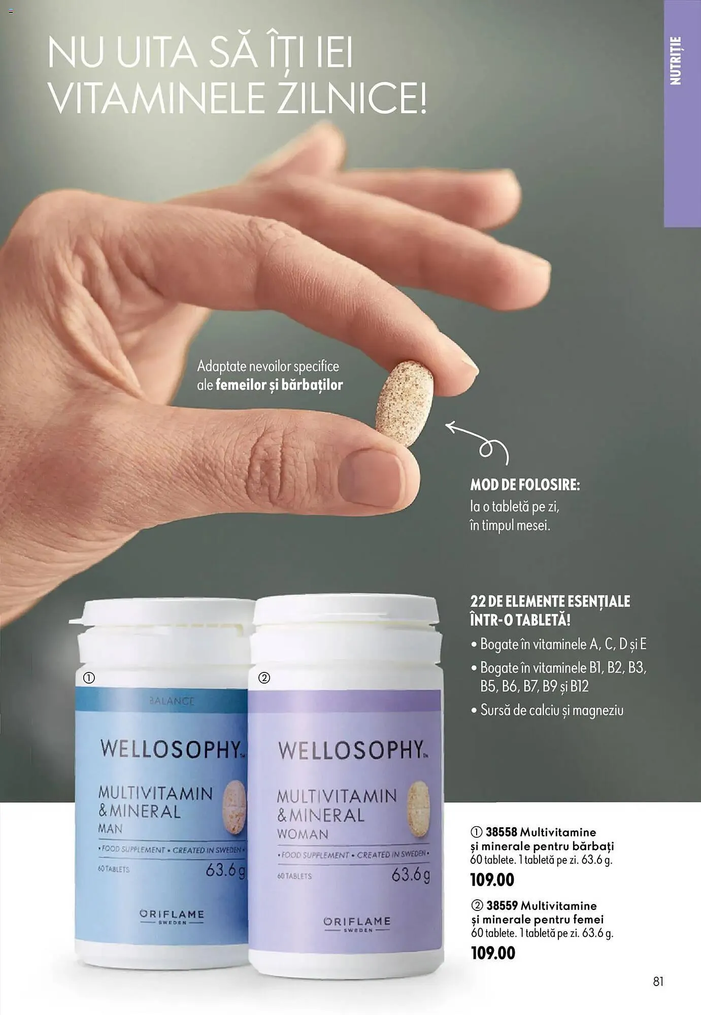 Catalog Catalog Oriflame de la 17 iunie până la 7 iulie 2026 - Revista Pagina 81