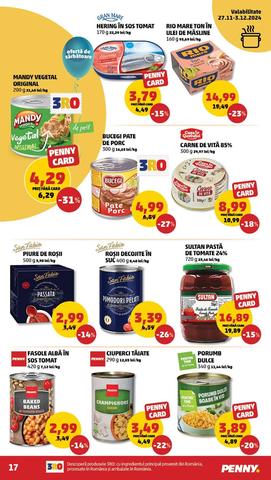 Catalog Catalog Penny de la 27 noiembrie până la 3 decembrie 2024 - Revista Pagina 17