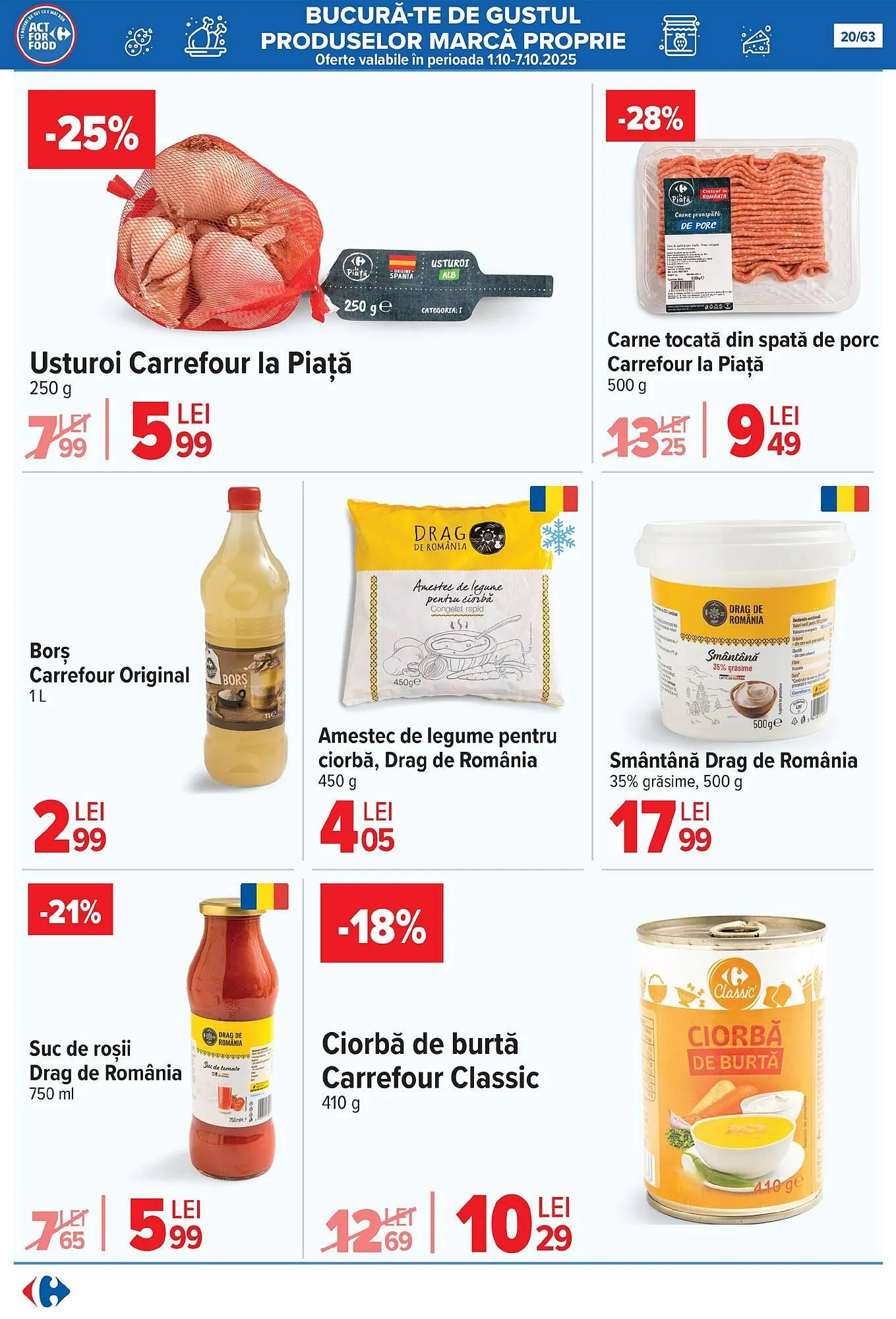 Catalog Catalog Carrefour de la 1 octombrie până la 14 octombrie 2025 - Revista Pagina 21