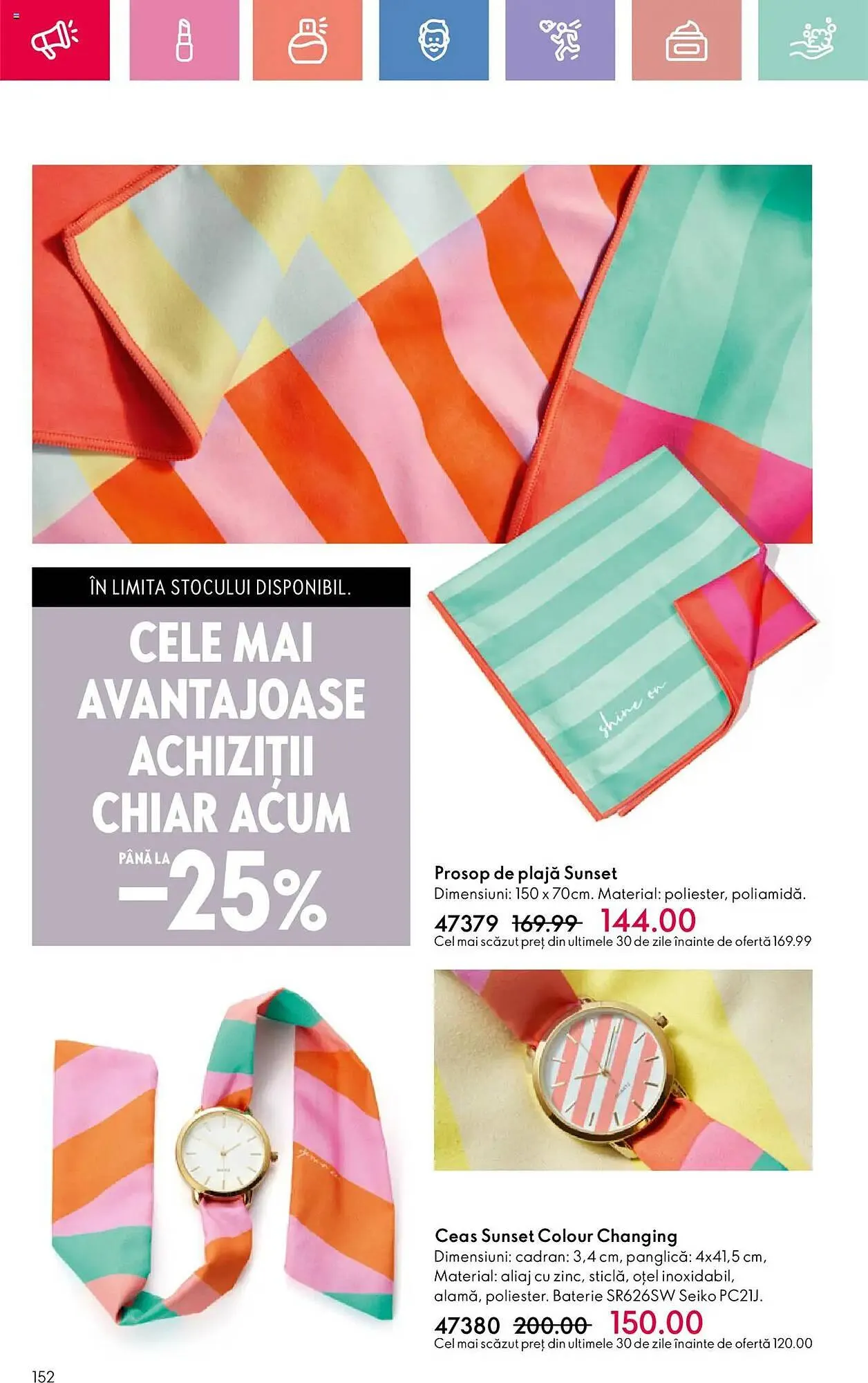 Catalog Catalog Oriflame de la 15 iunie până la 5 iulie 2025 - Revista Pagina 152