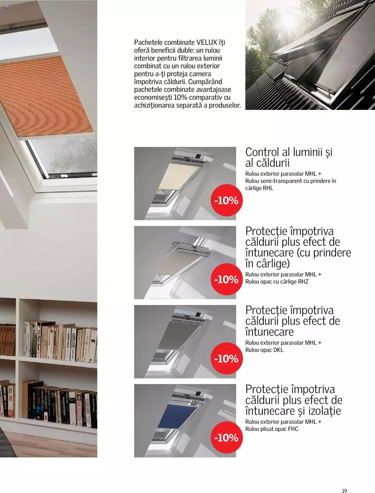 Catalog Velux catalog - Rulouri şi rolete 2022 de la 7 martie până la 31 decembrie 2023 - Revista Pagina 19