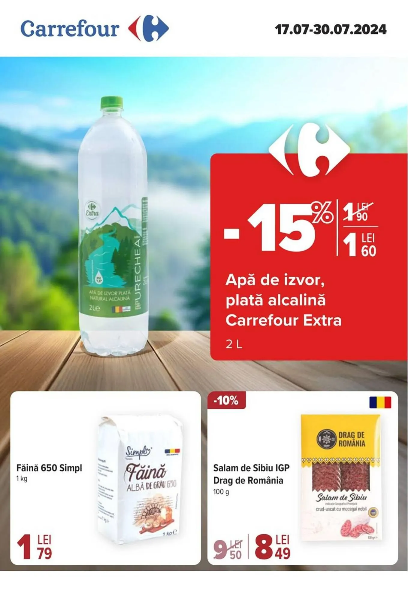 Catalog Carrefour catalog de la 17 iulie până la 30 iulie 2024 - Revista Pagina 1