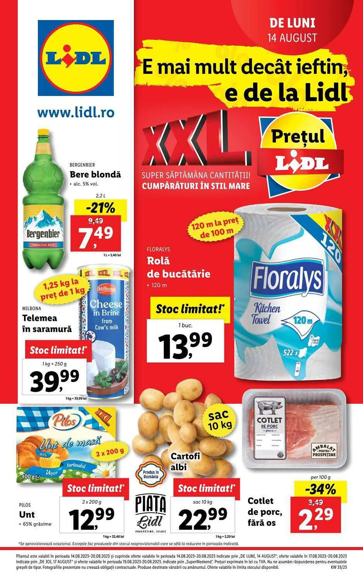 Catalog Lidl catalog de la 14 august până la 20 august 2023 - Revista Pagina 1